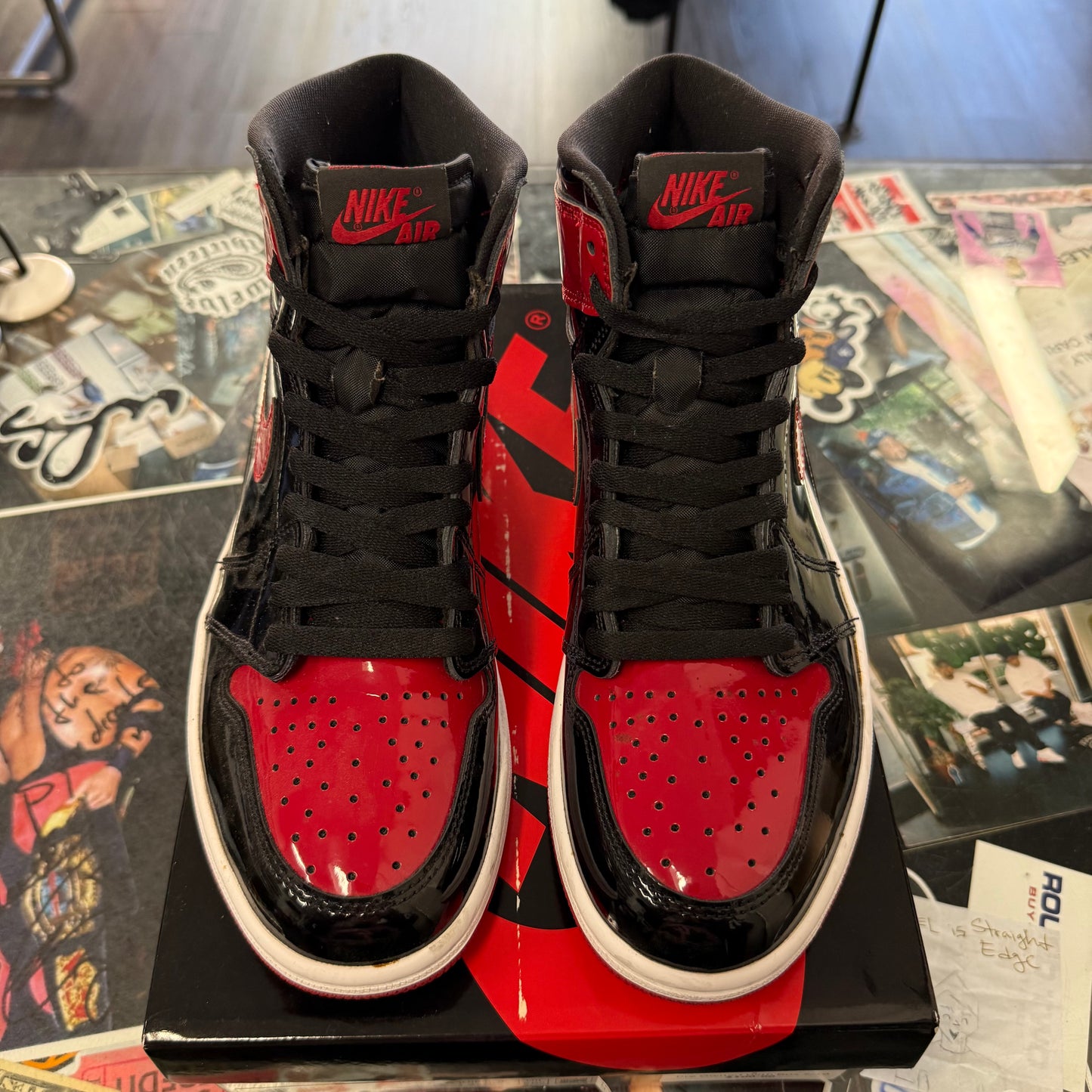 Jordan 1 Retro Patent Bred U8