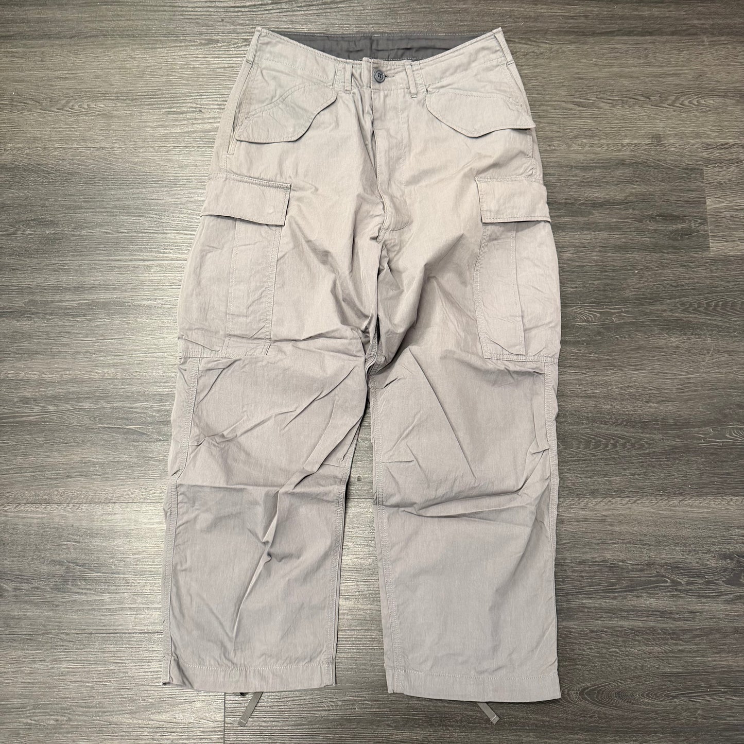 Beams Grey Cargo Pants