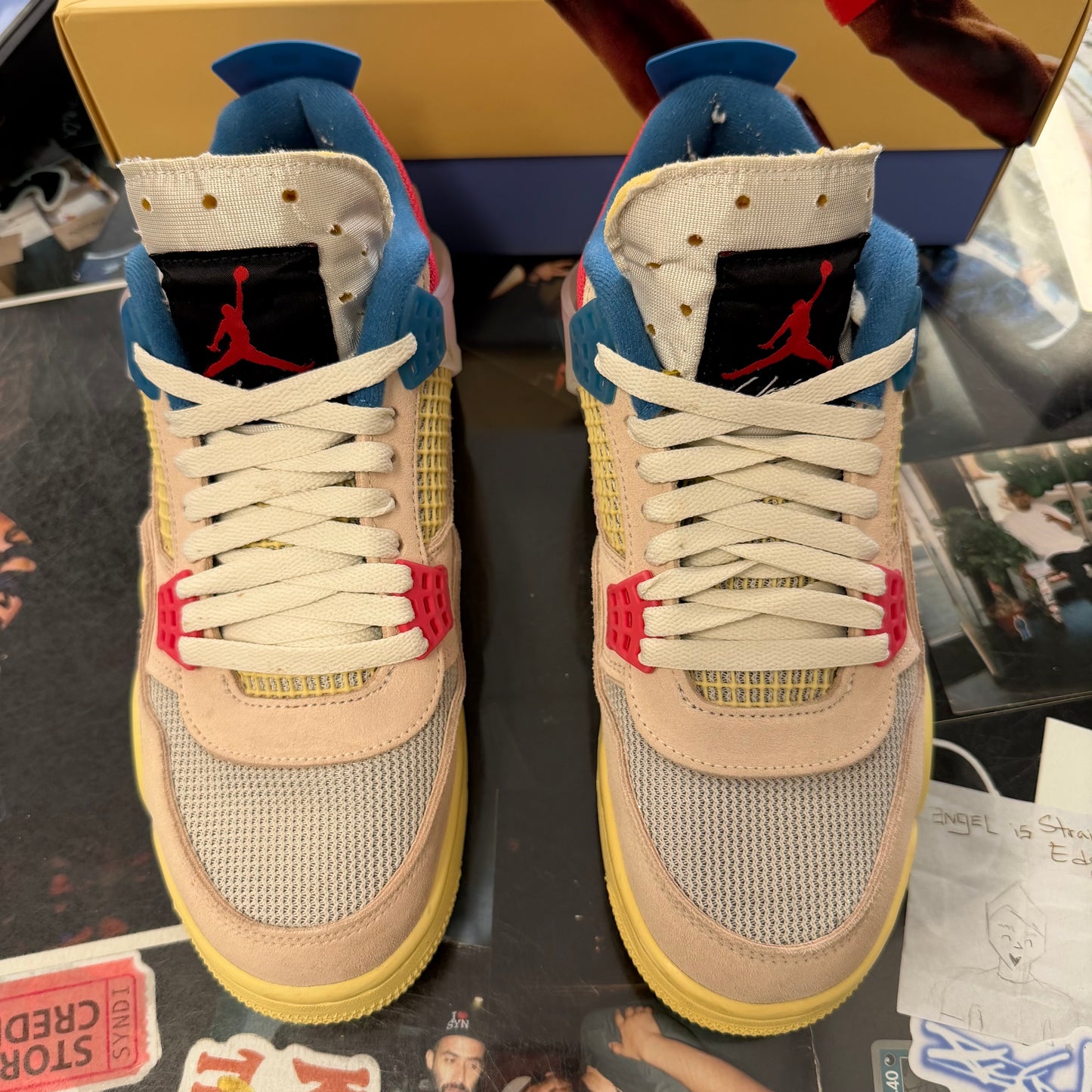 Jordan 4 Retro Union Guava U8.5