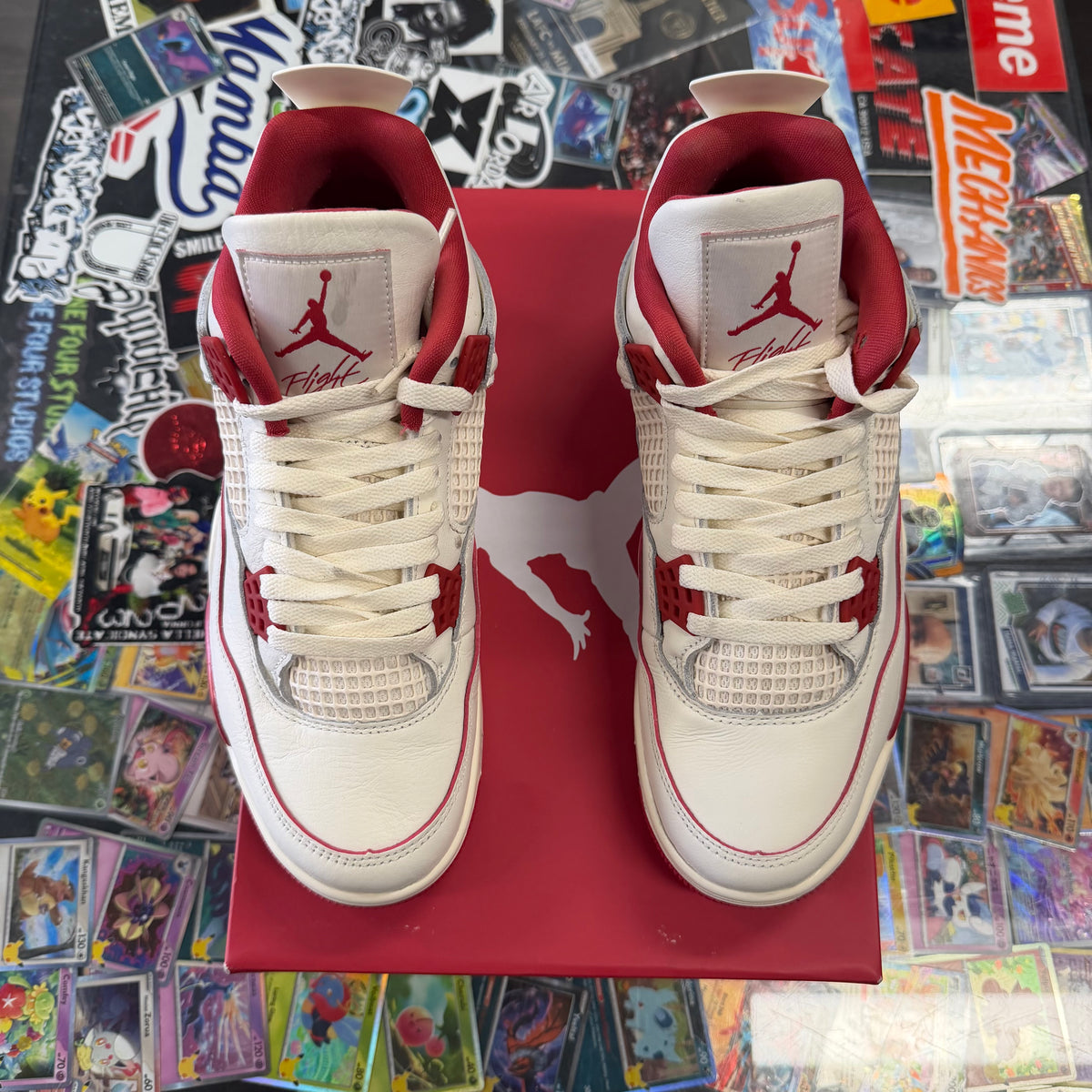Jordan 4 Retro Valentine's Day Sierra Red (Women's)