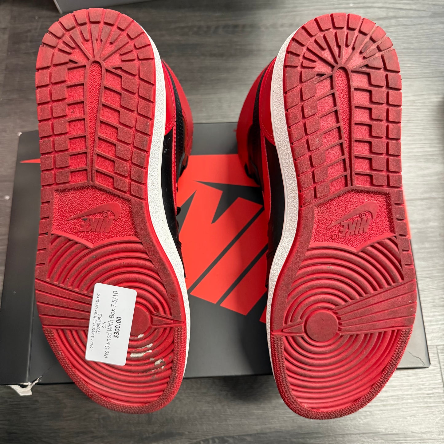 Jordan 1 Retro High '85 OG Bred (2025) U9.5