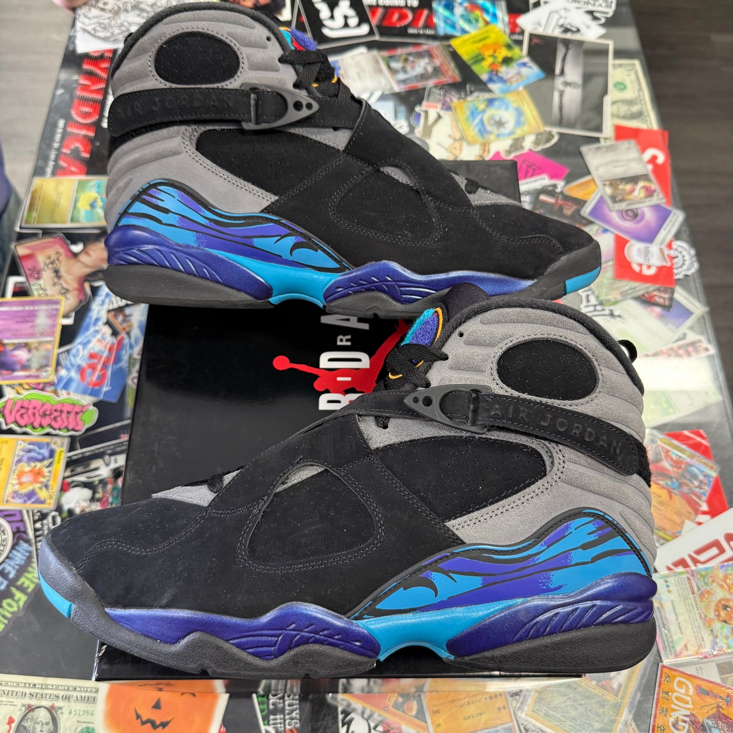 Jordan 8 Retro Aqua 2025 U12