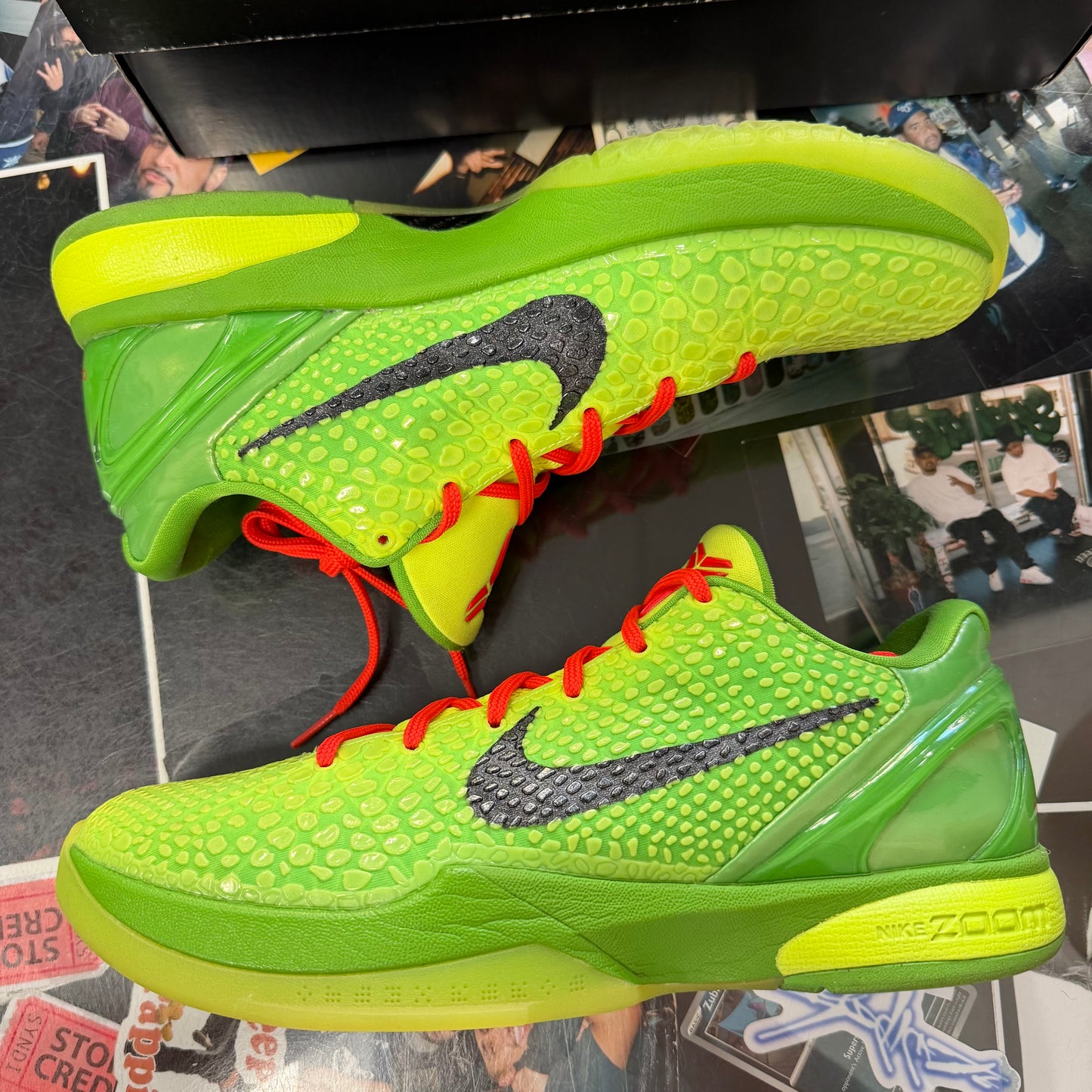 Nike Kobe 6 Protro Grinch (2020) U11