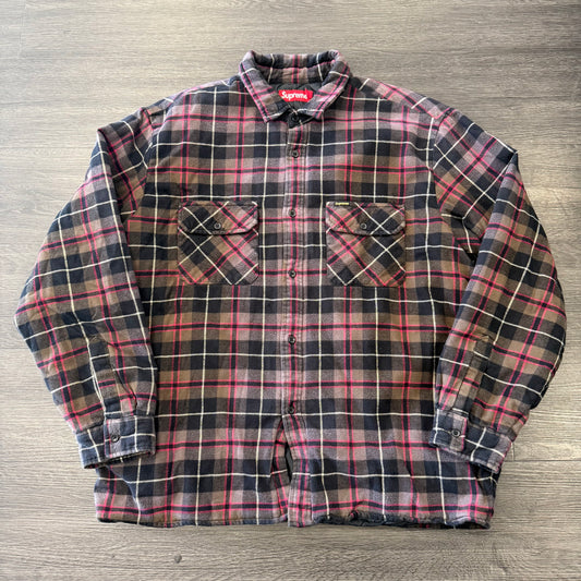 Supreme Red Padded Flannel