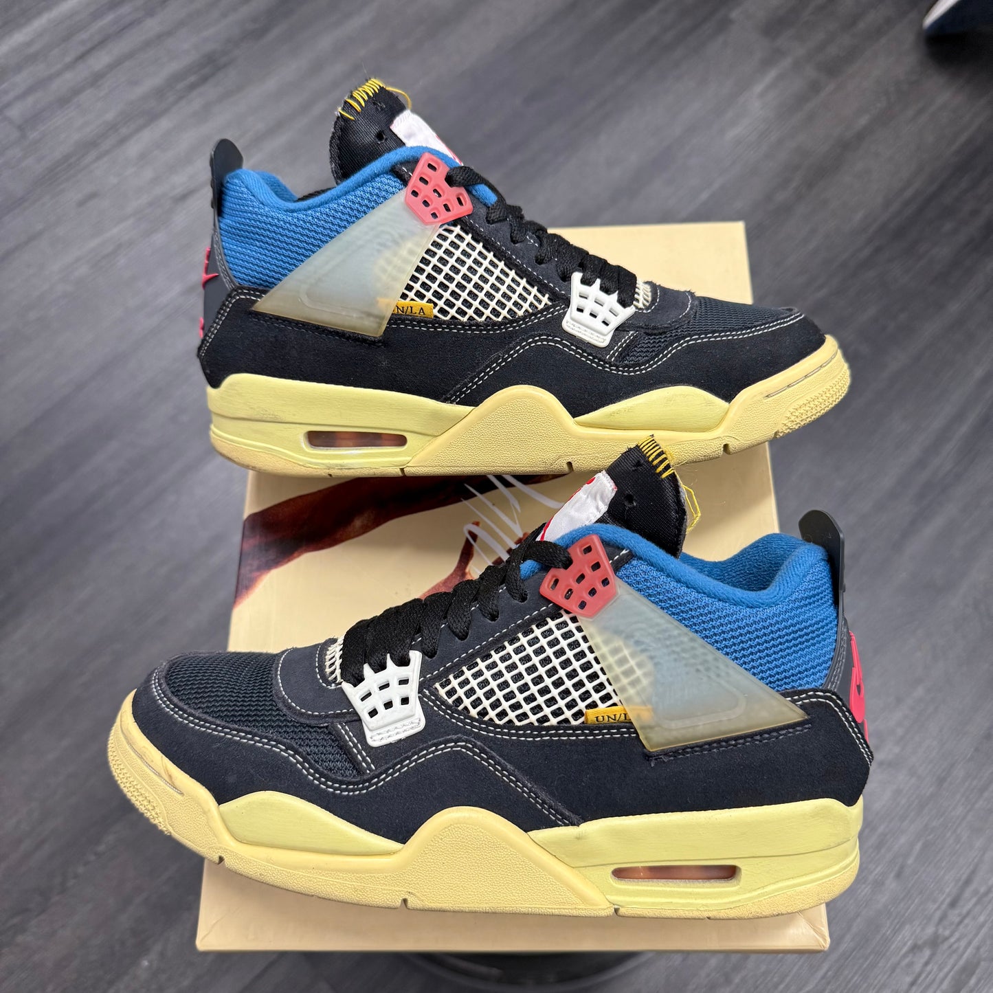 Jordan 4 Retro Union Off Noir U