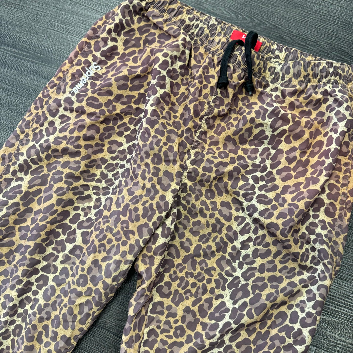 Supreme Leopard Track Pants