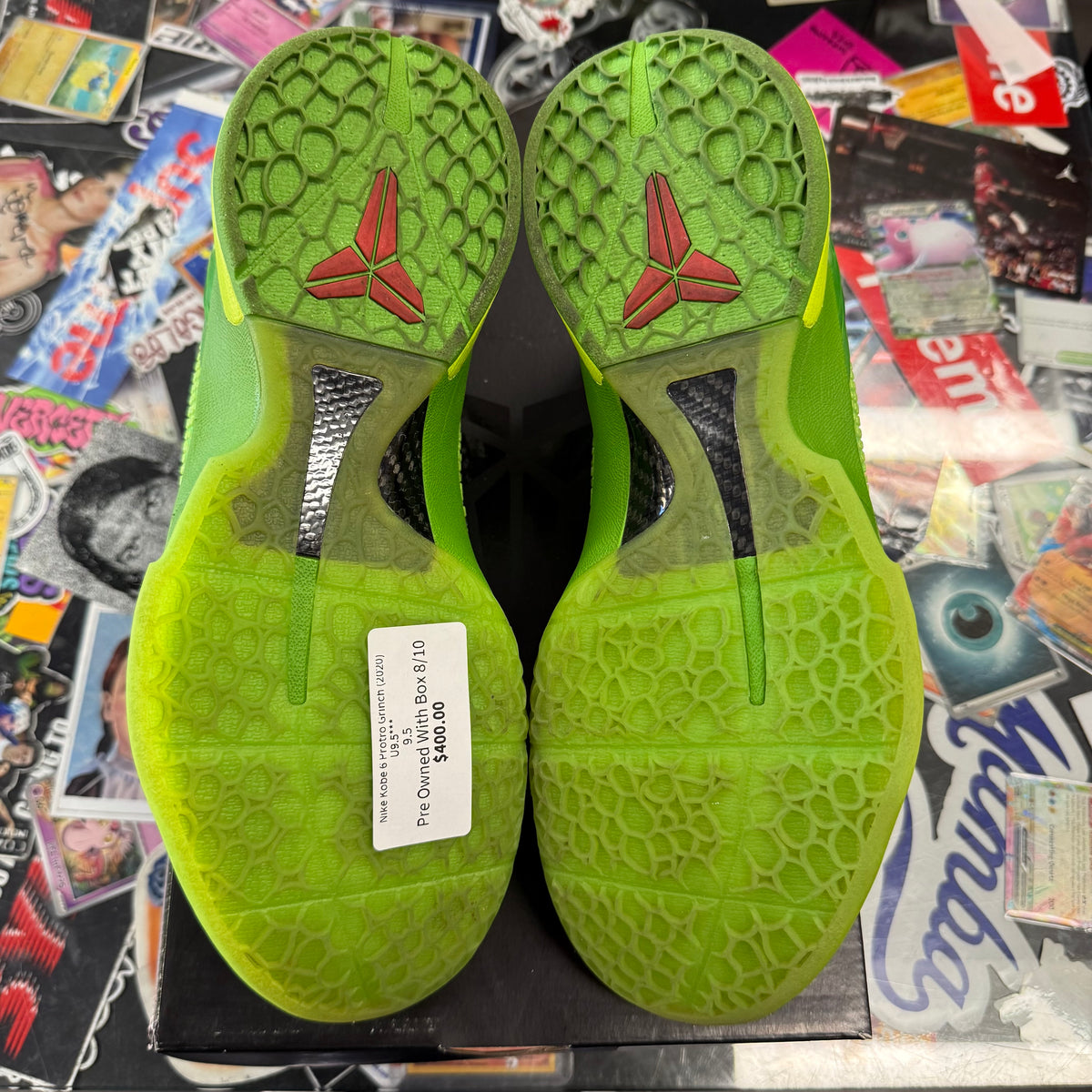 Nike Kobe 6 Protro Grinch (2020) U9.5***