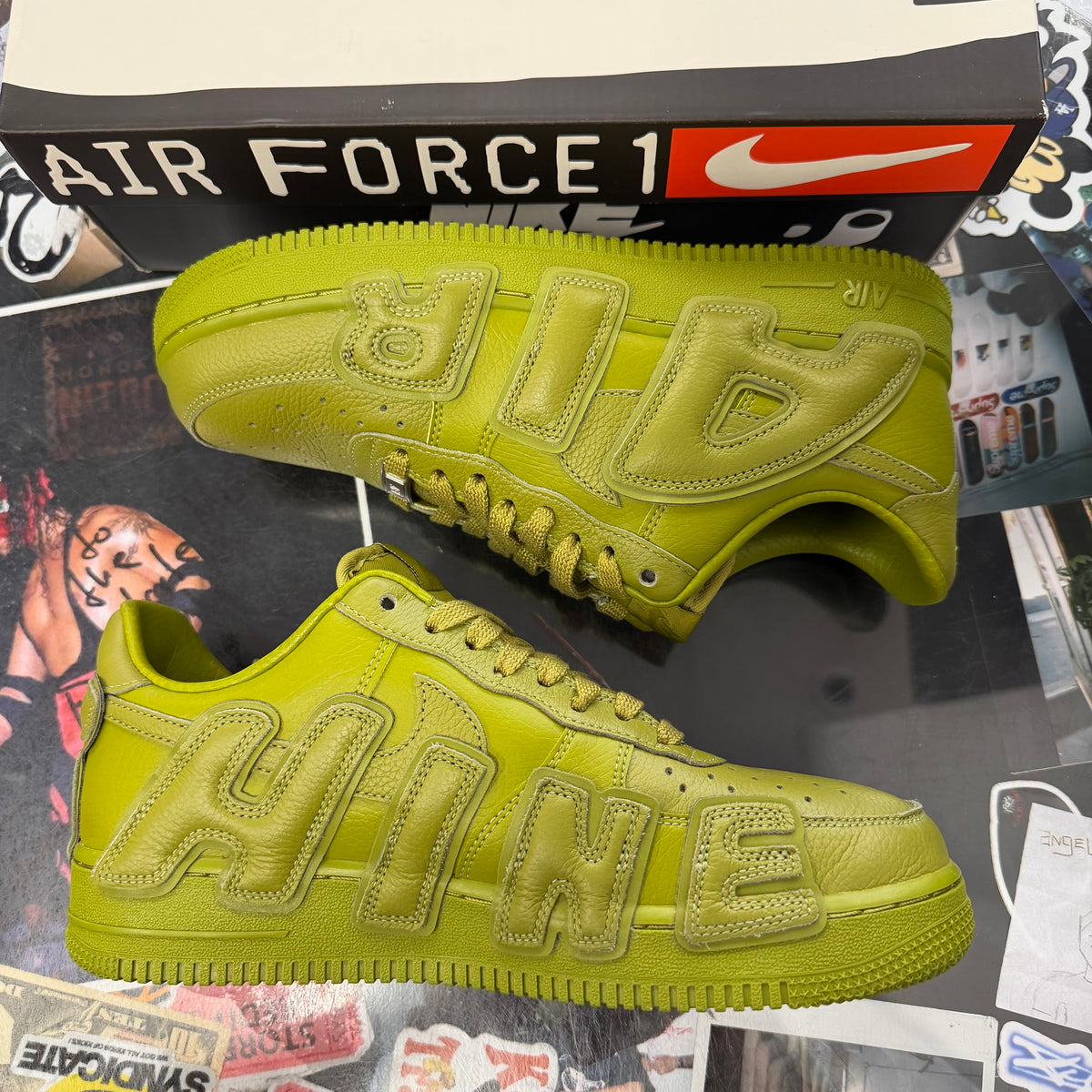 Nike Air Force 1 Low Cactus Plant Flea Market Moss U8.5
