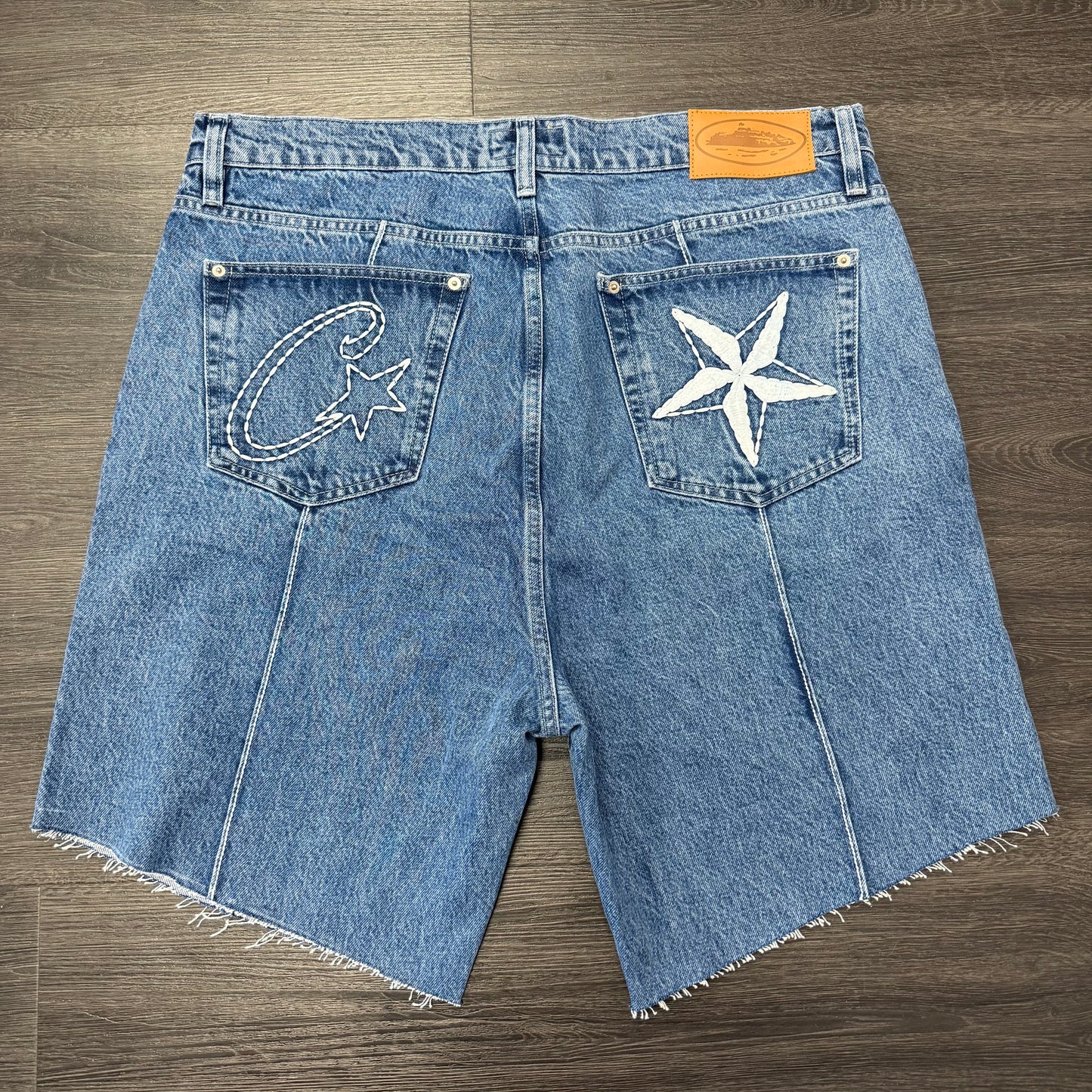 Corteiz C Star Denim Jorts