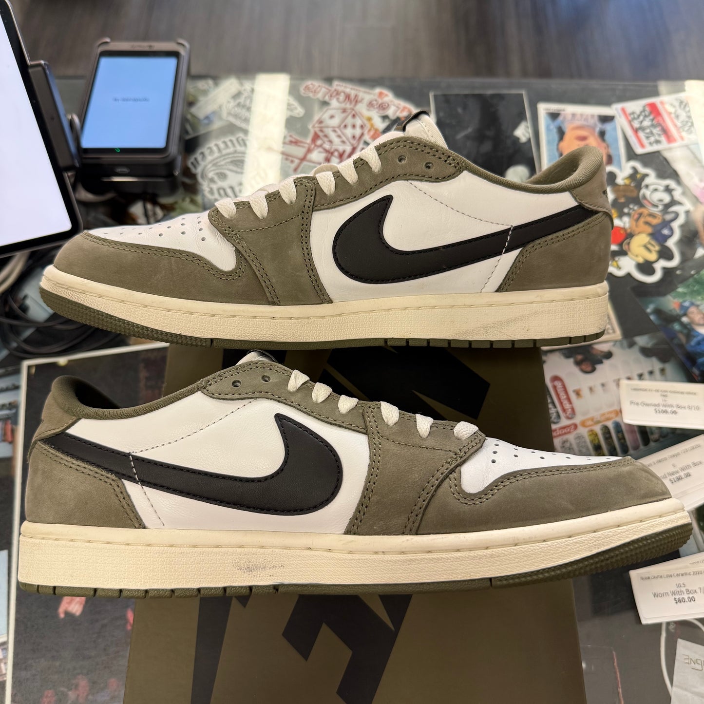 Jordan 1 Retro Low OG Medium Olive 10U