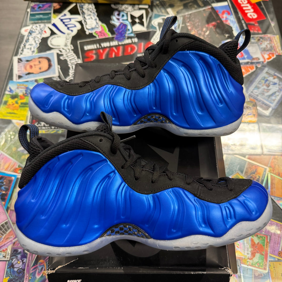 Nike Air Foamposite One International Blue U9.5
