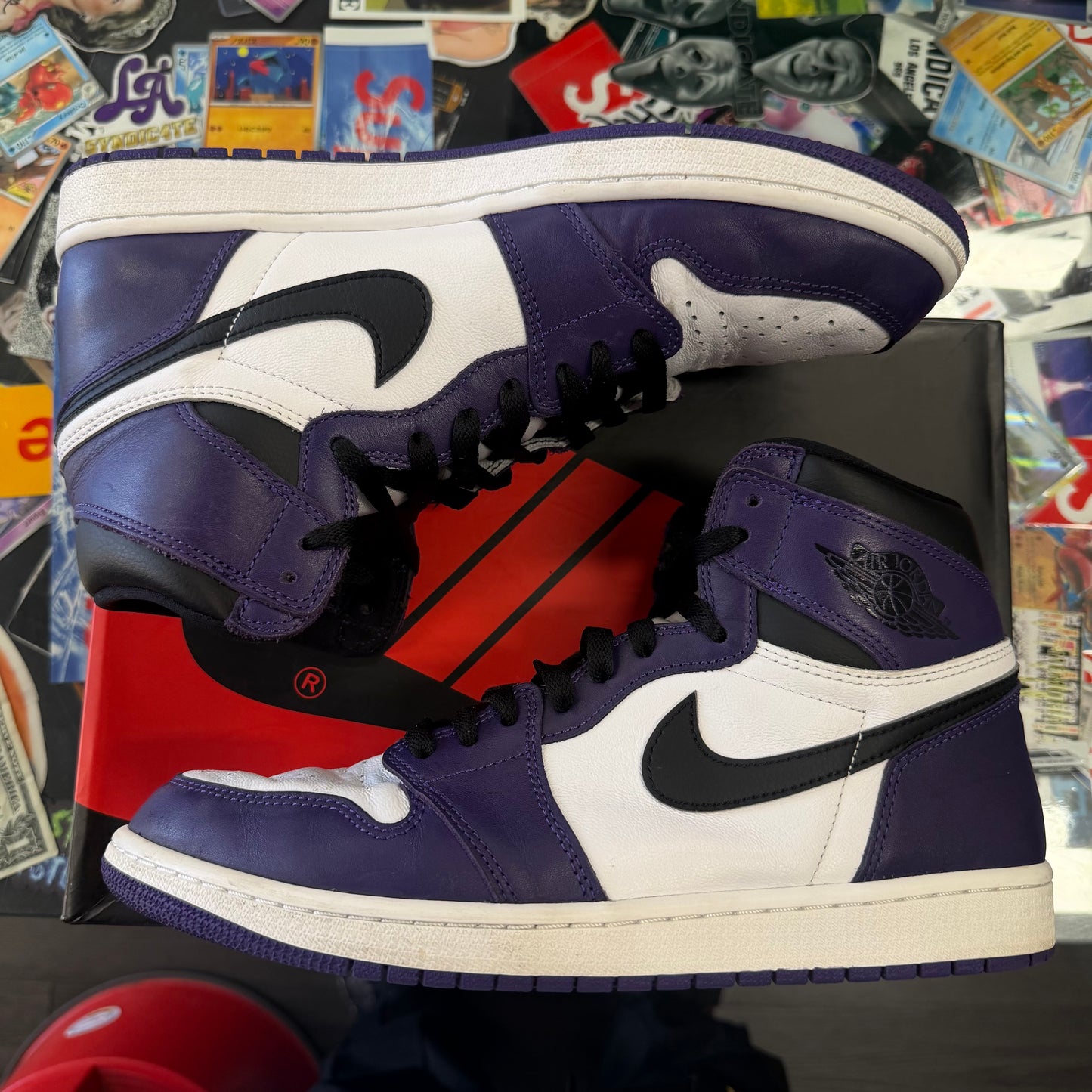 Jordan 1 Retro High Court Purple White U11