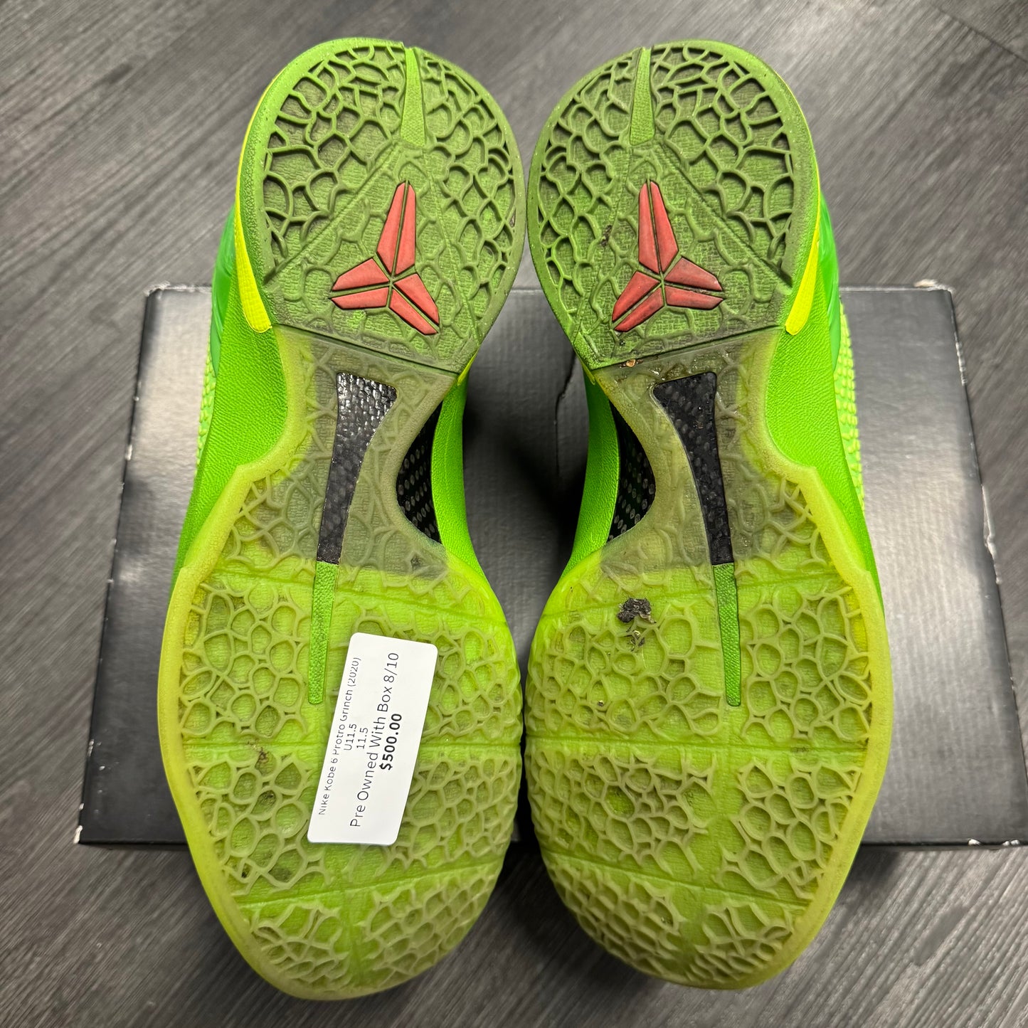 Nike Kobe 6 Protro Grinch (2020) U11.5