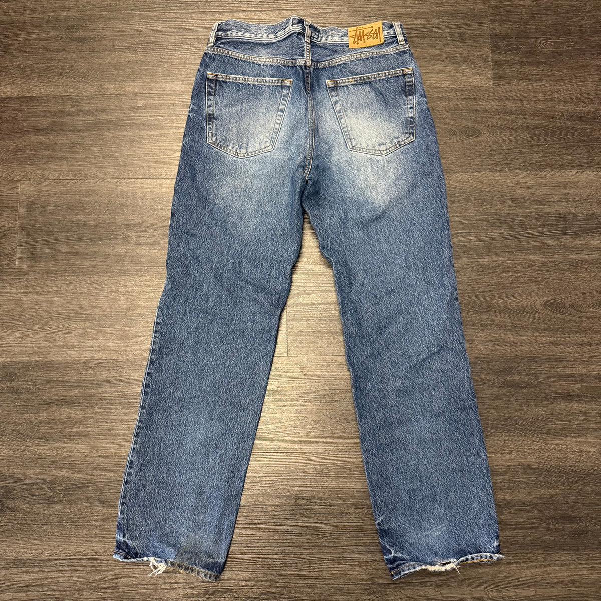 Stussy Classic Denim Pants Blue