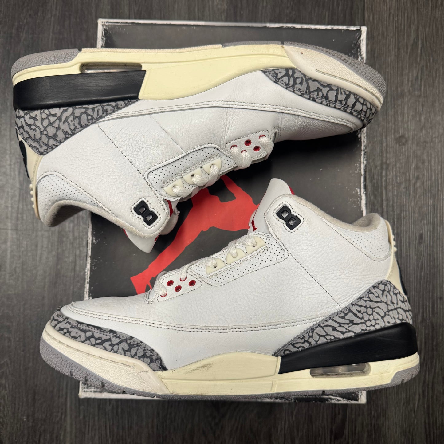 Jordan 3 Retro White Cement Reimagined U10.5