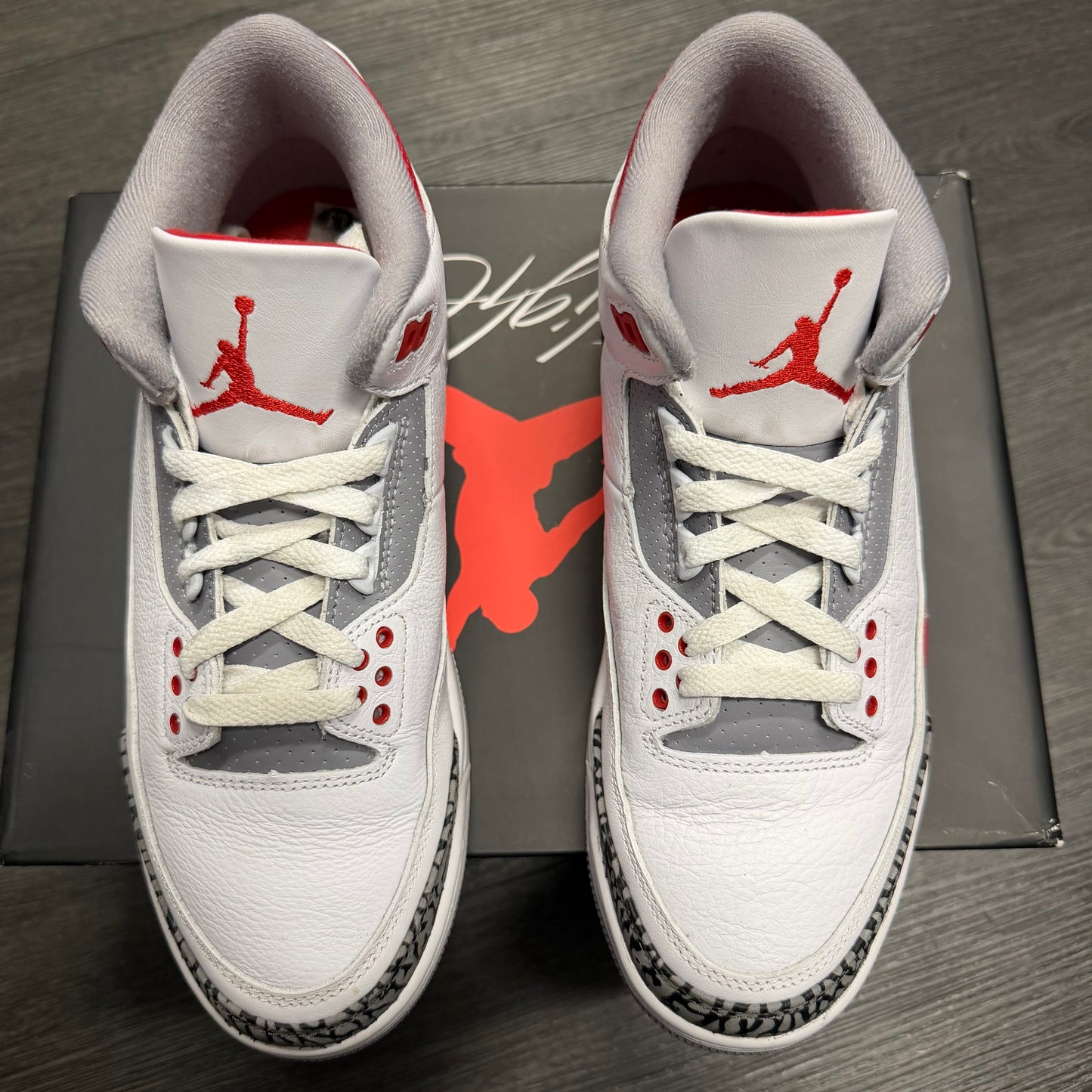 Jordan 3 Retro Fire Red 2022 U8.5