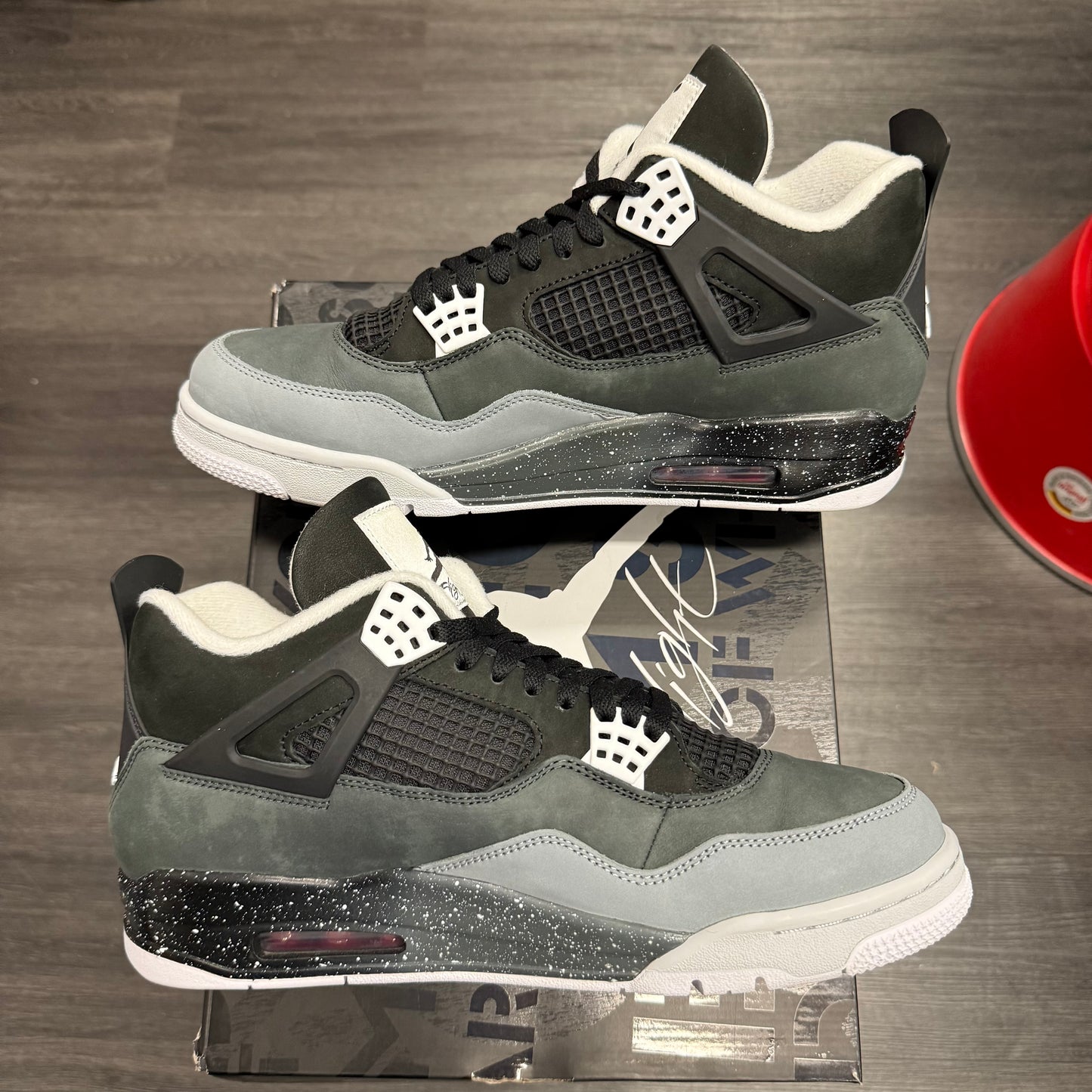 Jordan 4 Retro Fear (2024) U12