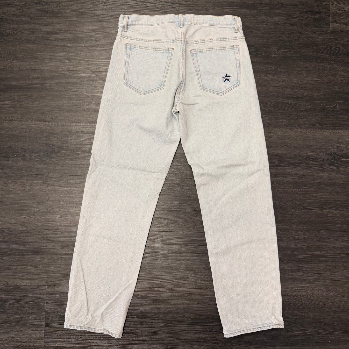 Supreme Star Regular Jean Light Wash