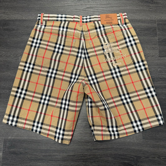 Supreme Burberry Shorts