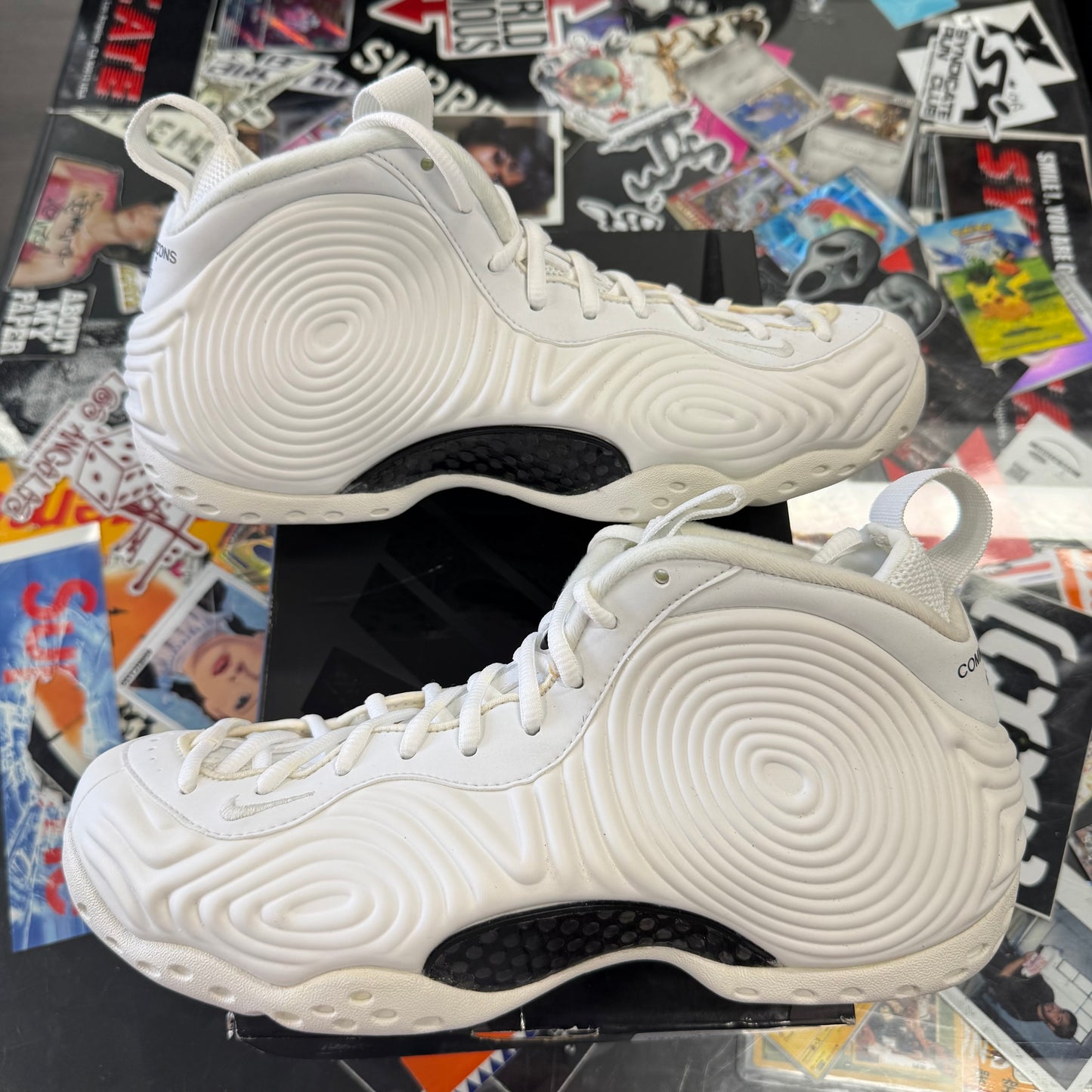 Nike Air Foamposite One Comme des Garcons White U8
