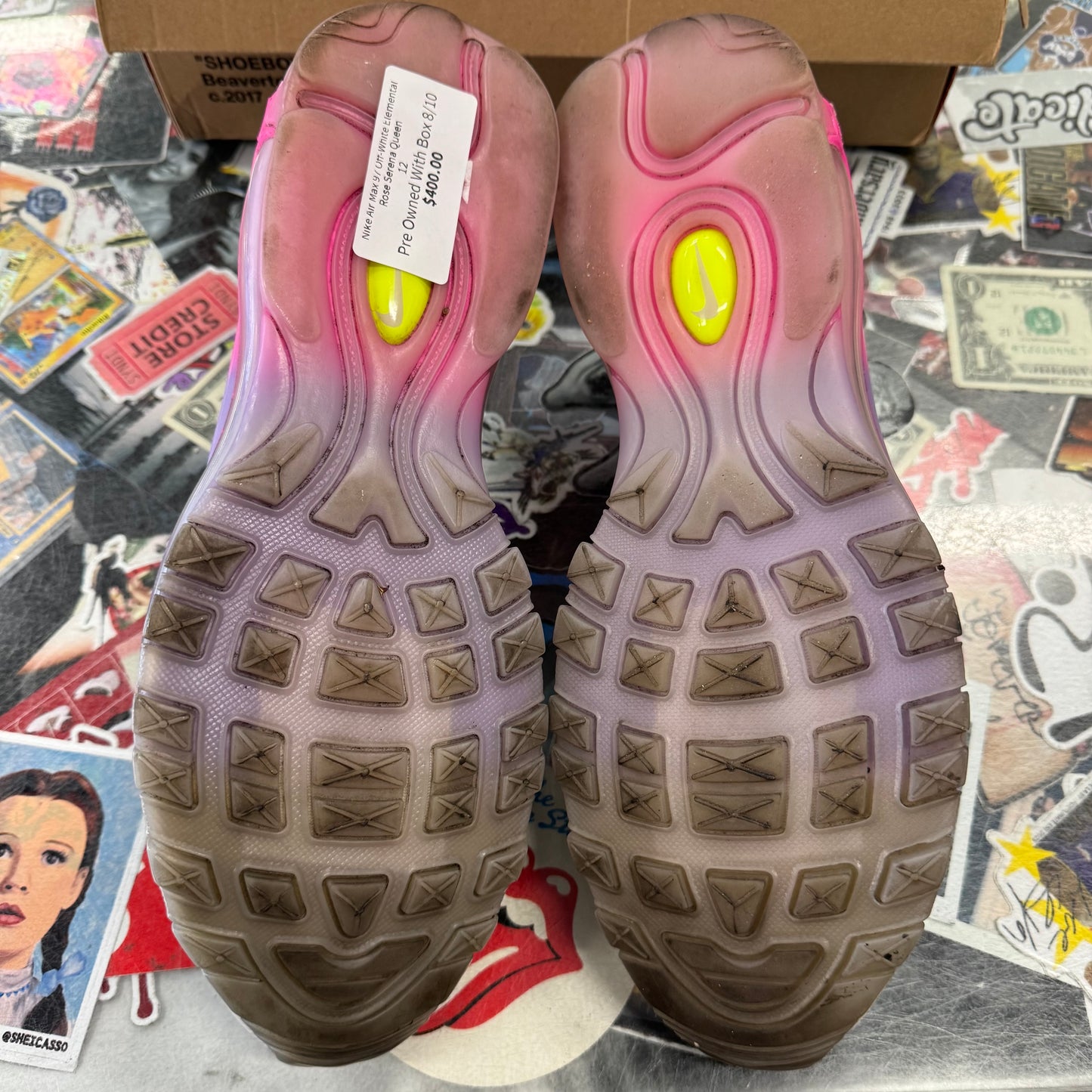 Nike Air Max 97 Off-White Elemental Rose Serena Queen