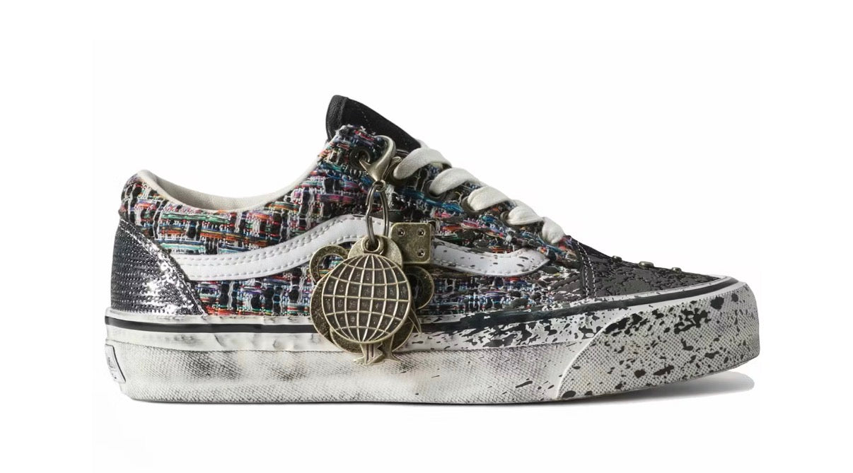 Vans LX Old Skool Charms Gray U8.5