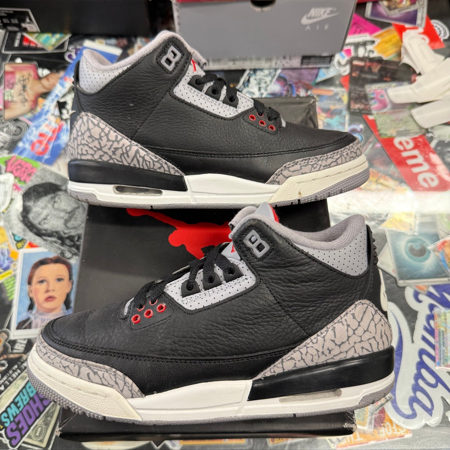 Jordan 3 Retro Black Cement 2024 GS U4Y