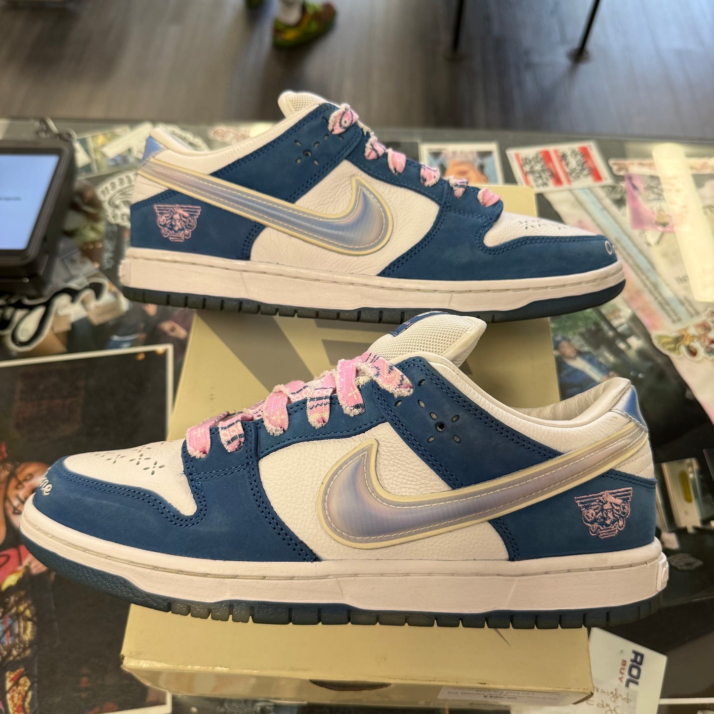 Nike SB Dunk Low Born X Raised One Block At A Time U9.5