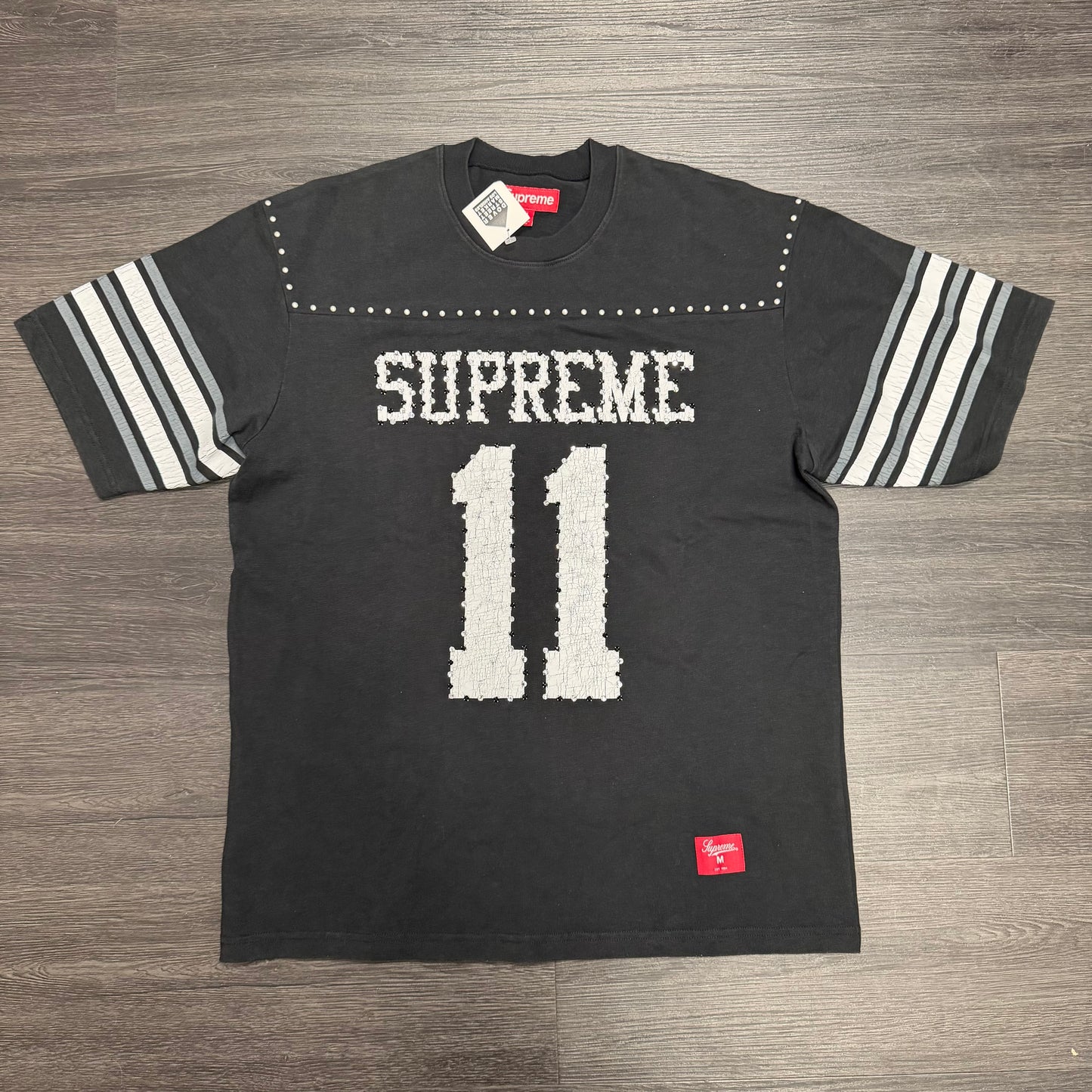 Supreme Studded S/S Football Top Tan