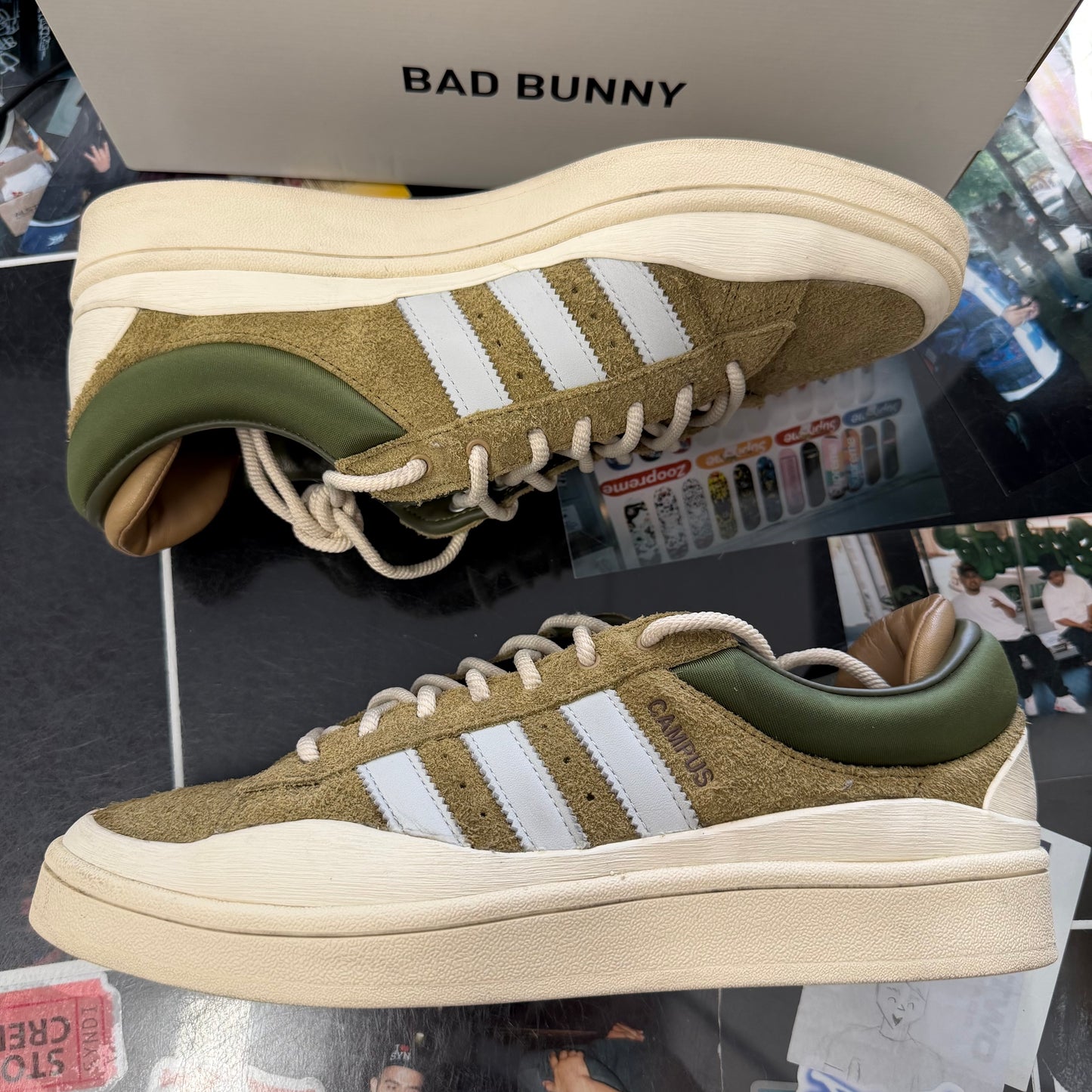 Adidas Campus Light Bad Bunny Wild Moss U10
