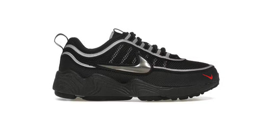 Nike Air Zoom Spiridon Black Metallic Silver U14