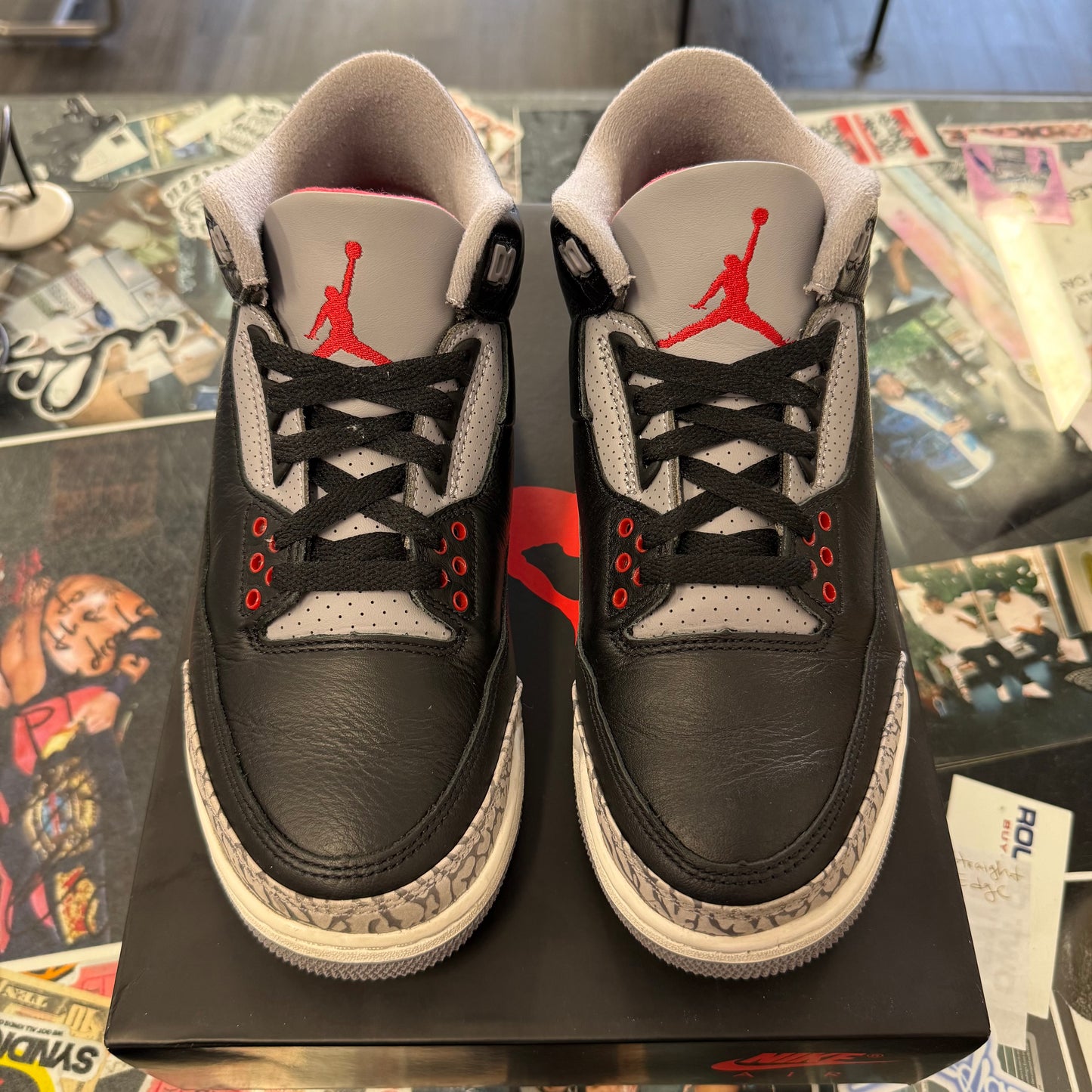 Jordan 3 Retro OG Black Cement (2024) U8