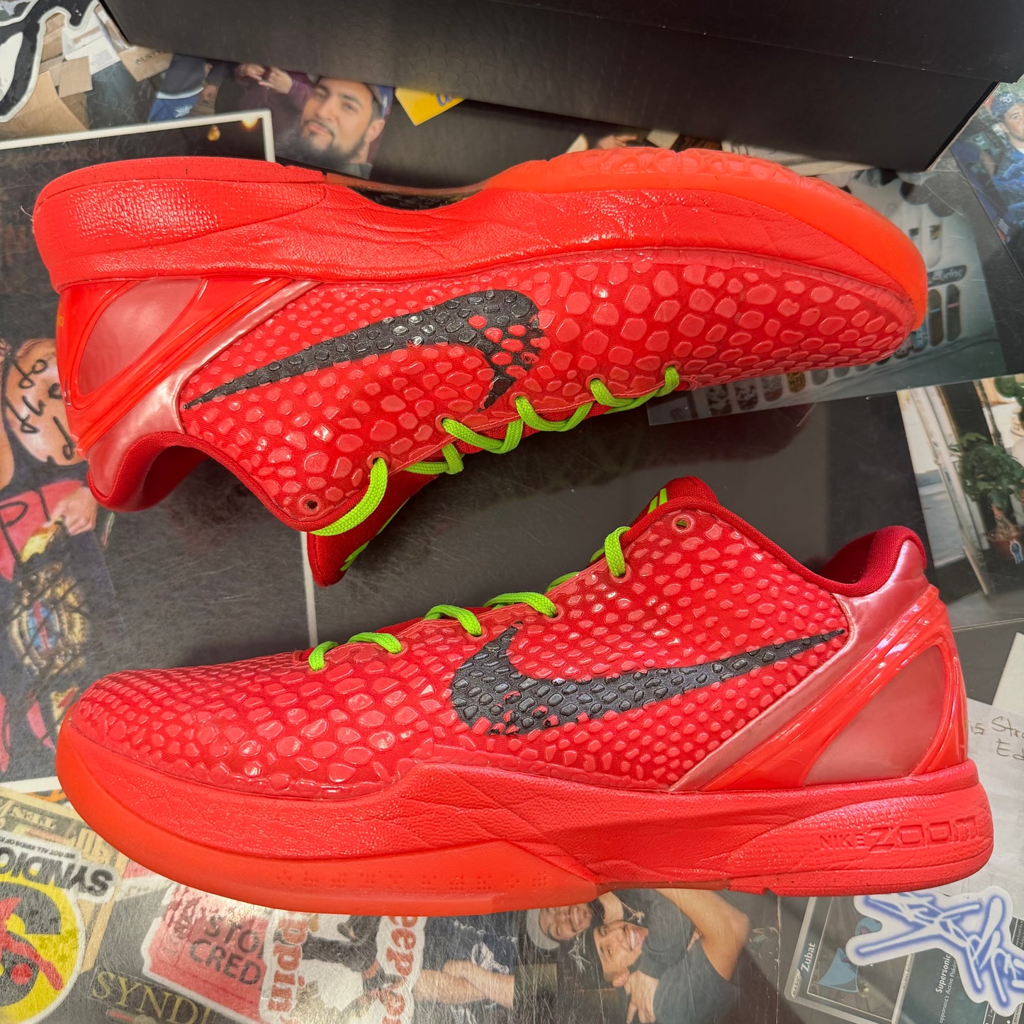 Nike Kobe 6 Protro Reverse Grinch U11.5