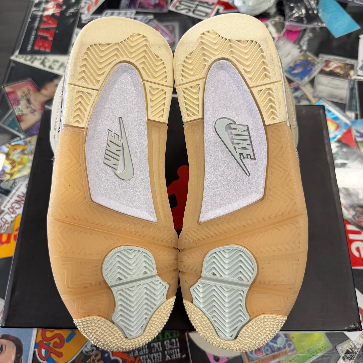 Jordan 4 Retro Off-White Sail (Women's) U6.5W