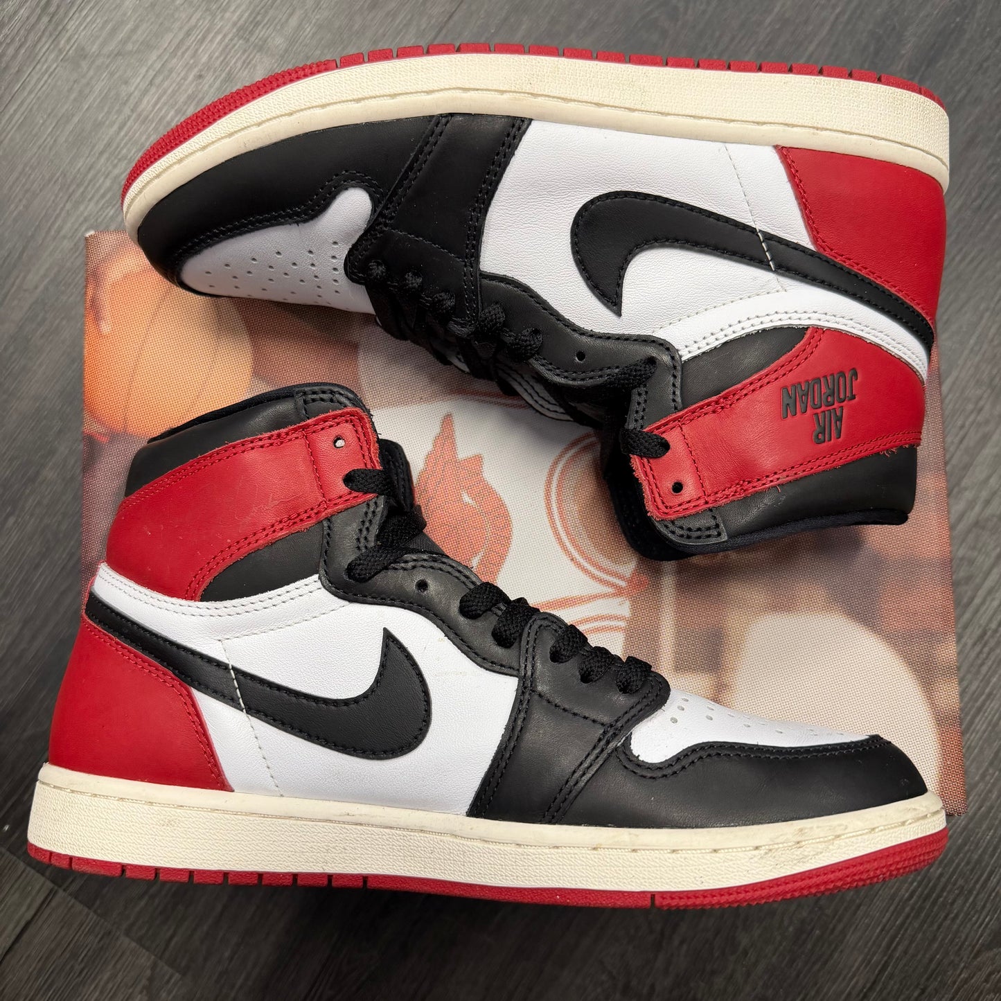 Jordan 1 Retro High OG Black Toe Reimagined U9.5