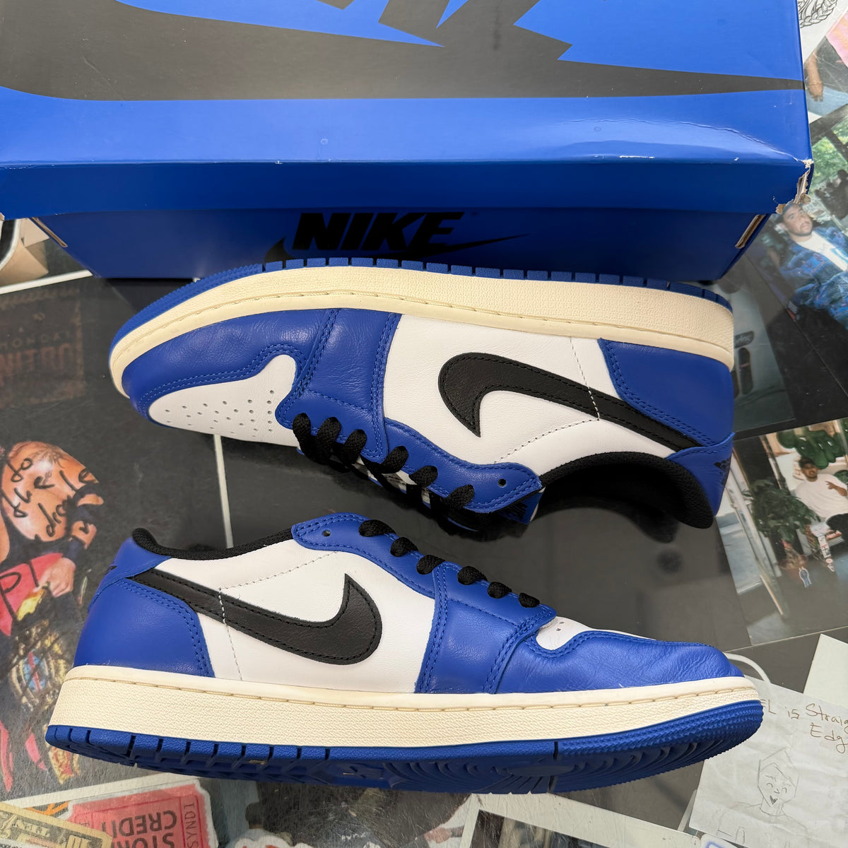 Jordan 1 Retro Low OG Game Royal U9.5