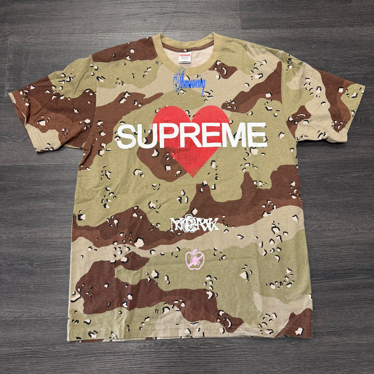 Supreme Announcing Tee Camo
