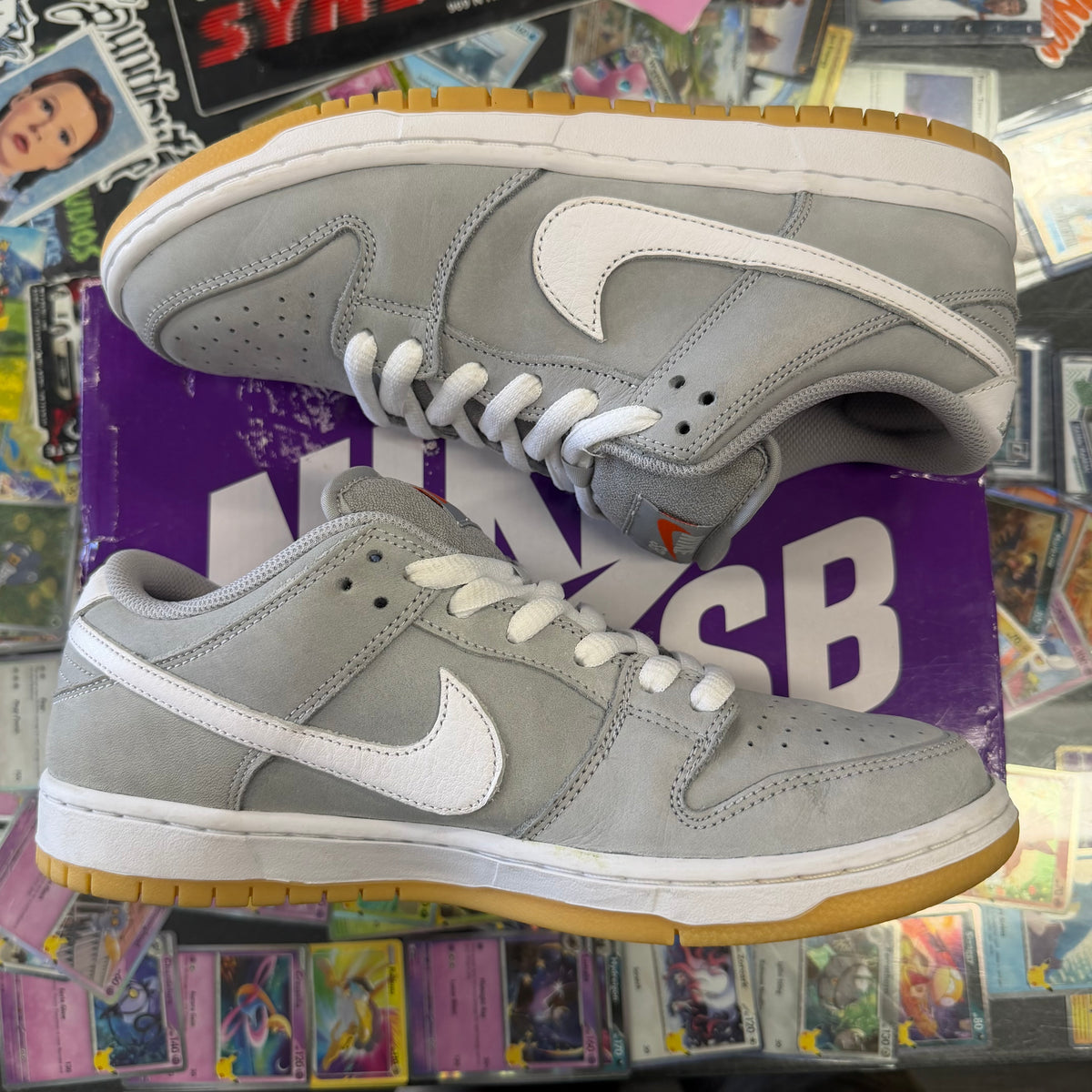 Nike SB Dunk Low Pro ISO Orange Label Wolf Grey Gum U9