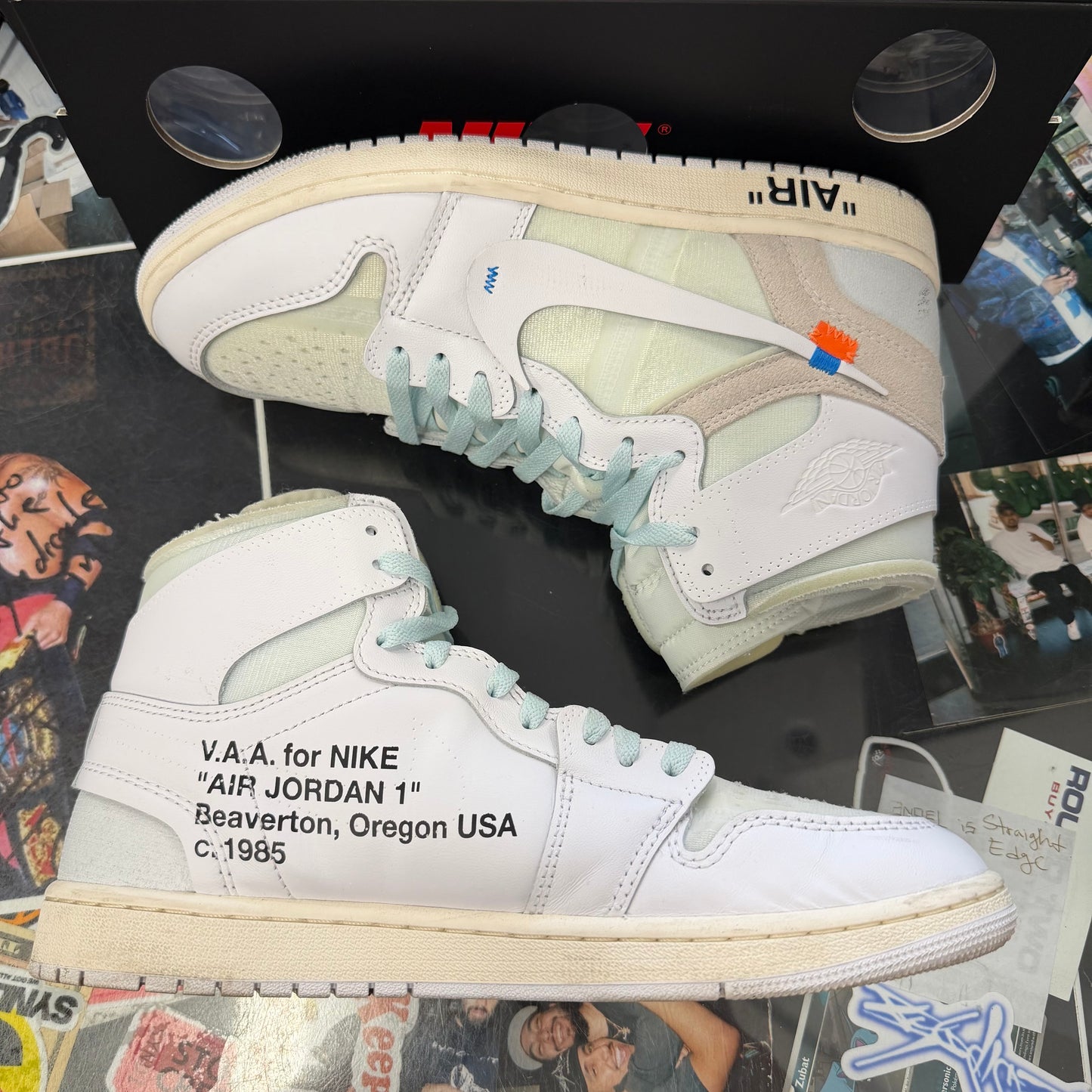 Jordan 1 Retro High Virgil Abloh Archive Alaska U11