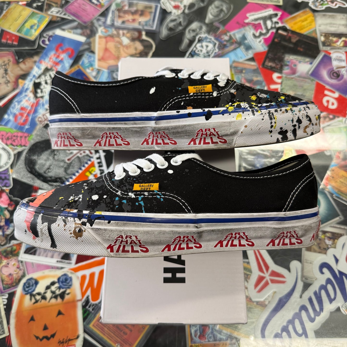Vans Authentic Reissue 44 Gallery Dept. Art That Kills Black U8