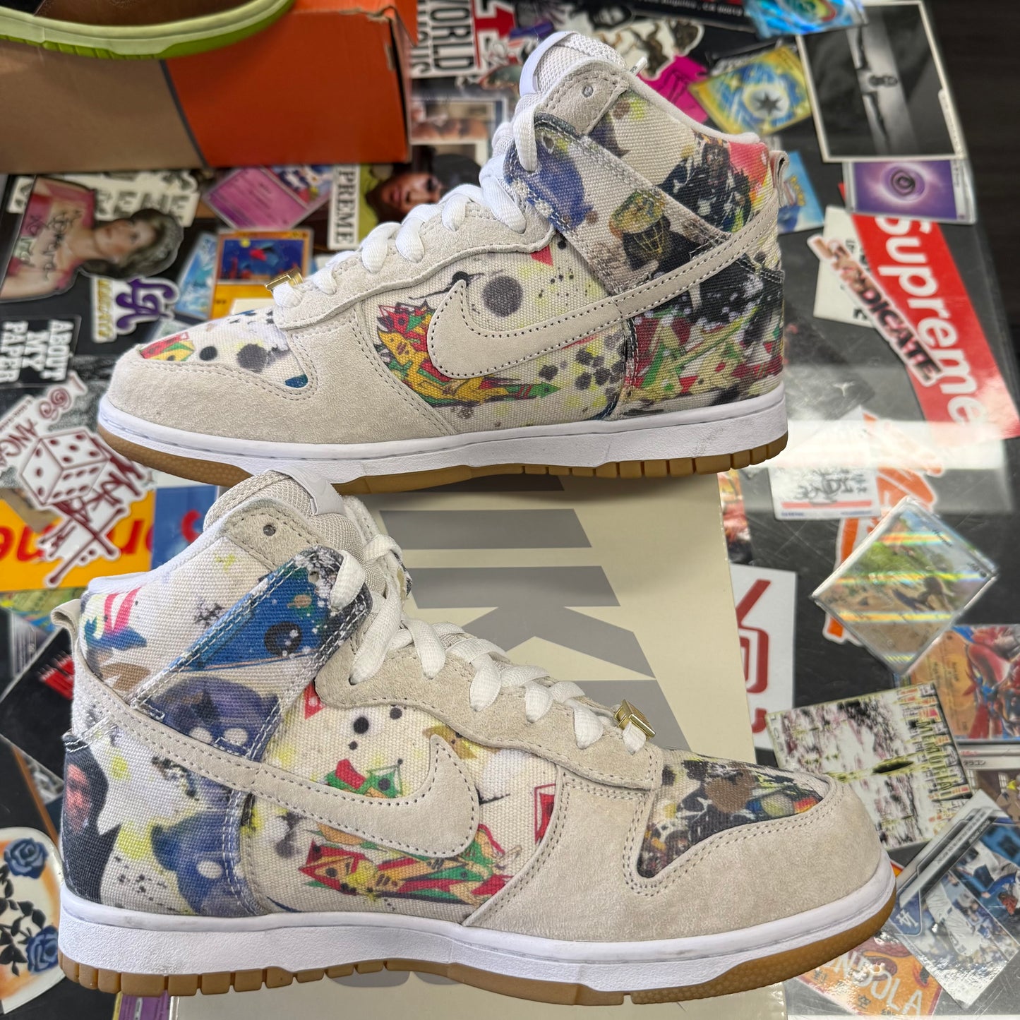Nike SB Dunk High Supreme Rammellzee U8