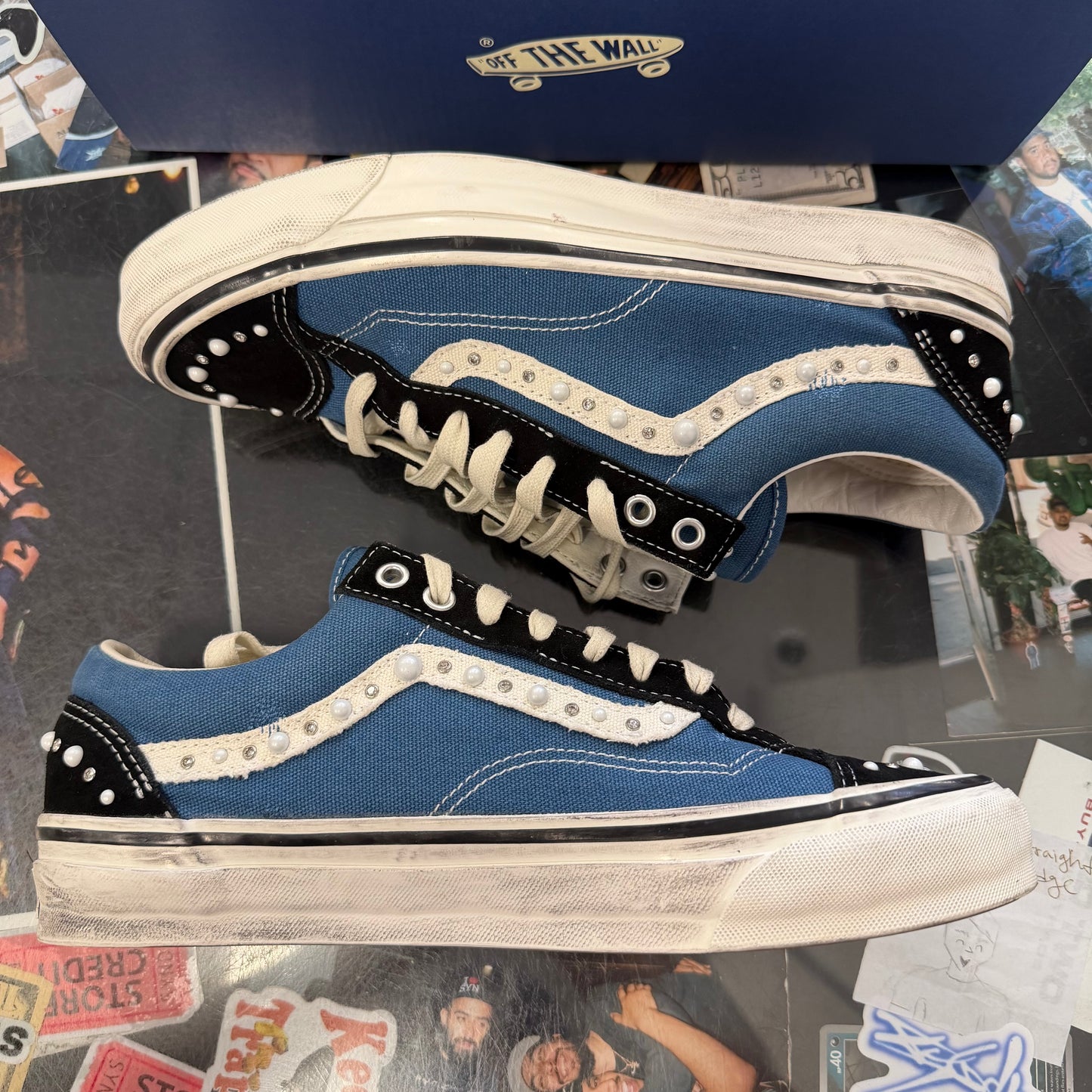 Vans LX Old Skool 36 Pearlized Pack Black Navy U10