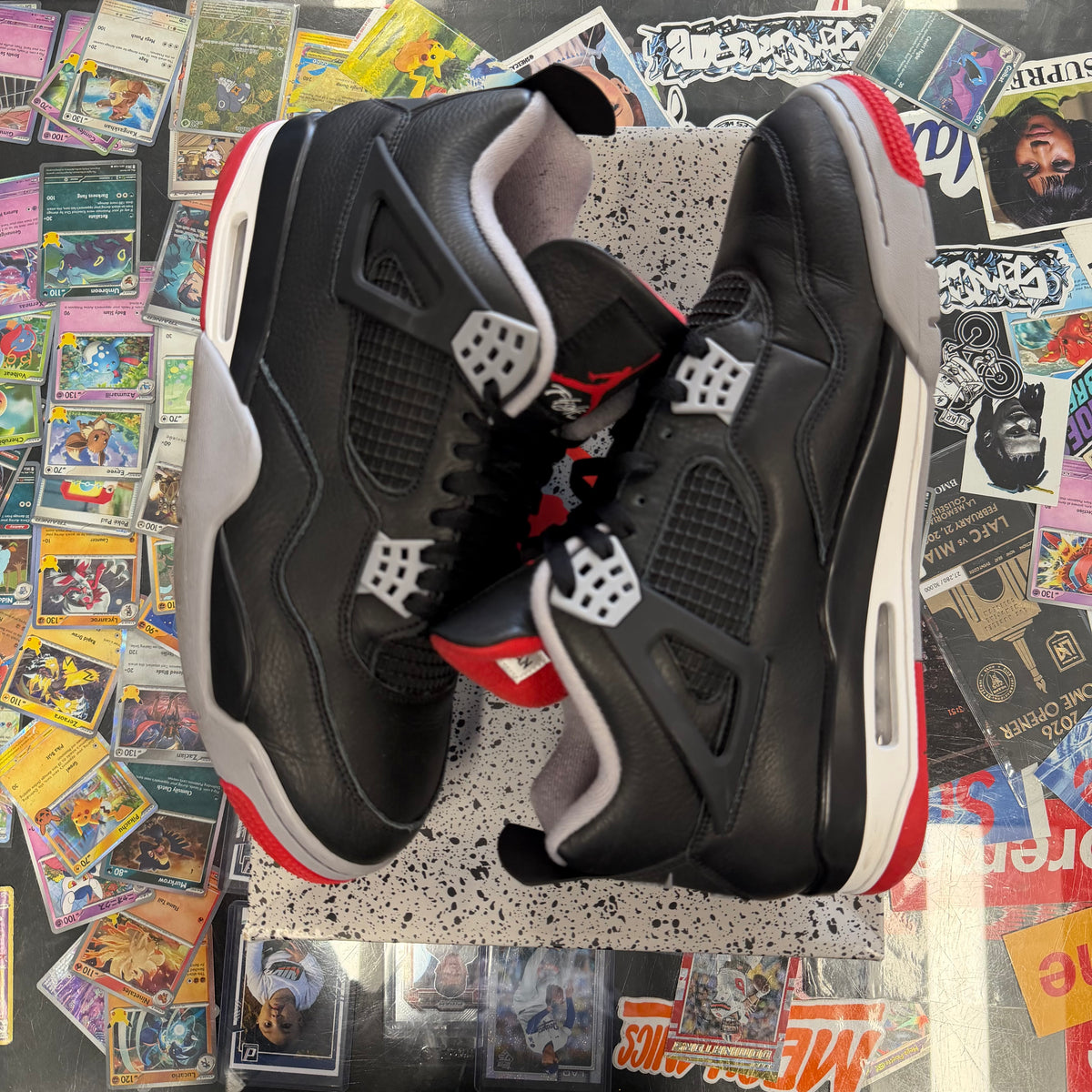 Jordan 4 Retro Bred Reimagined U12