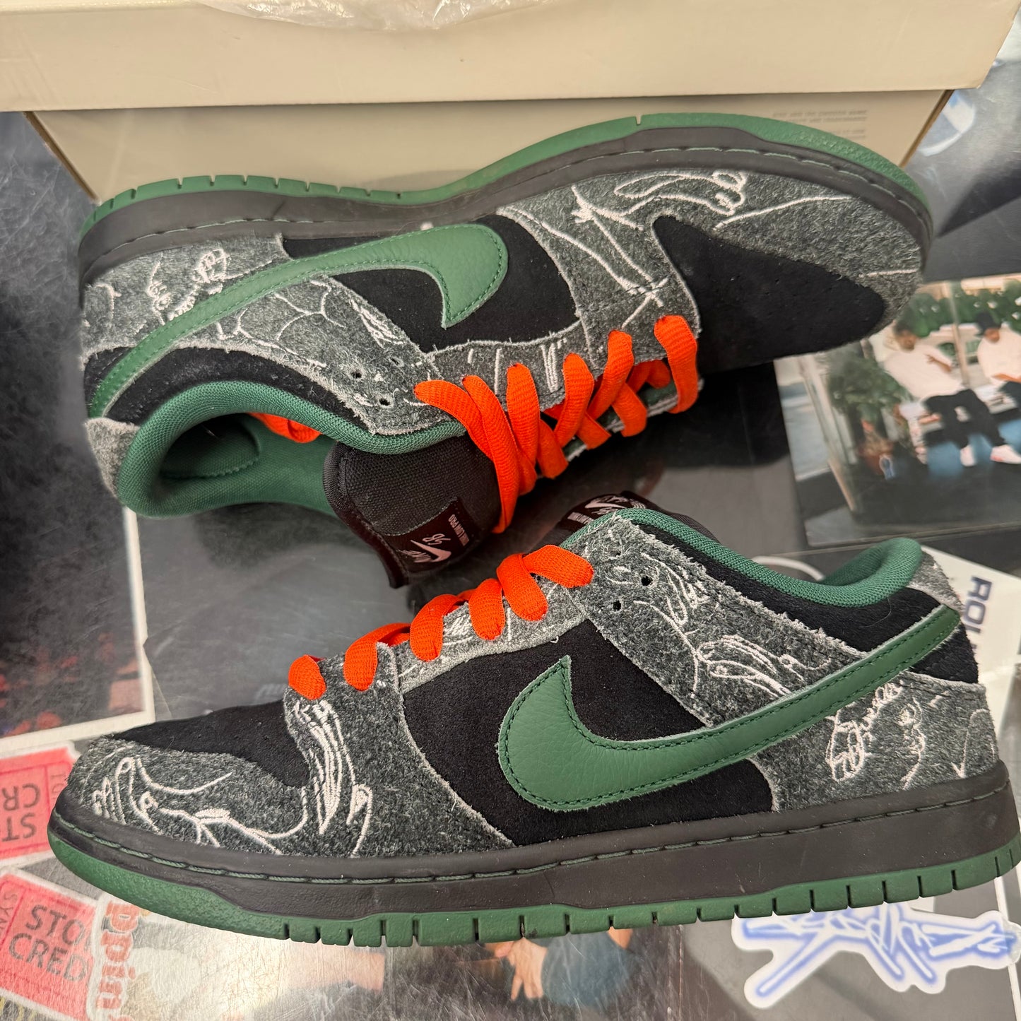 Nike Sb Dunk Low There Skateboards U8.5