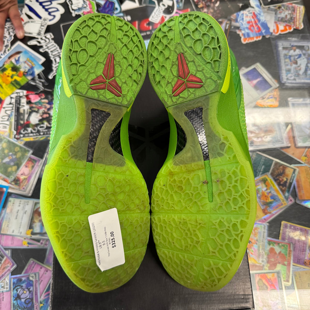 Nike Kobe 6 Protro Grinch (2020) U9.5**