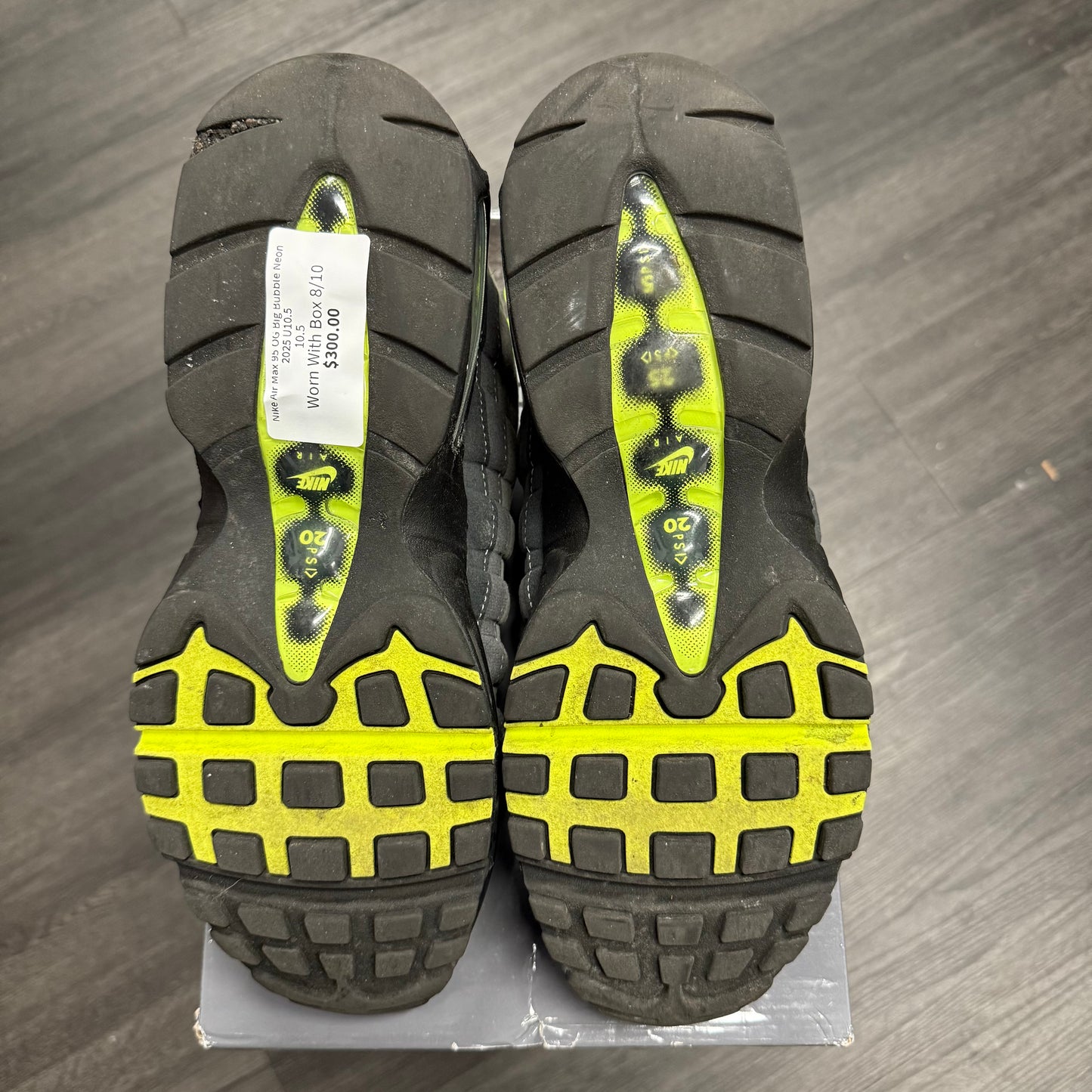 Nike Air Max 95 OG Big Bubble Neon 2025 U10.5