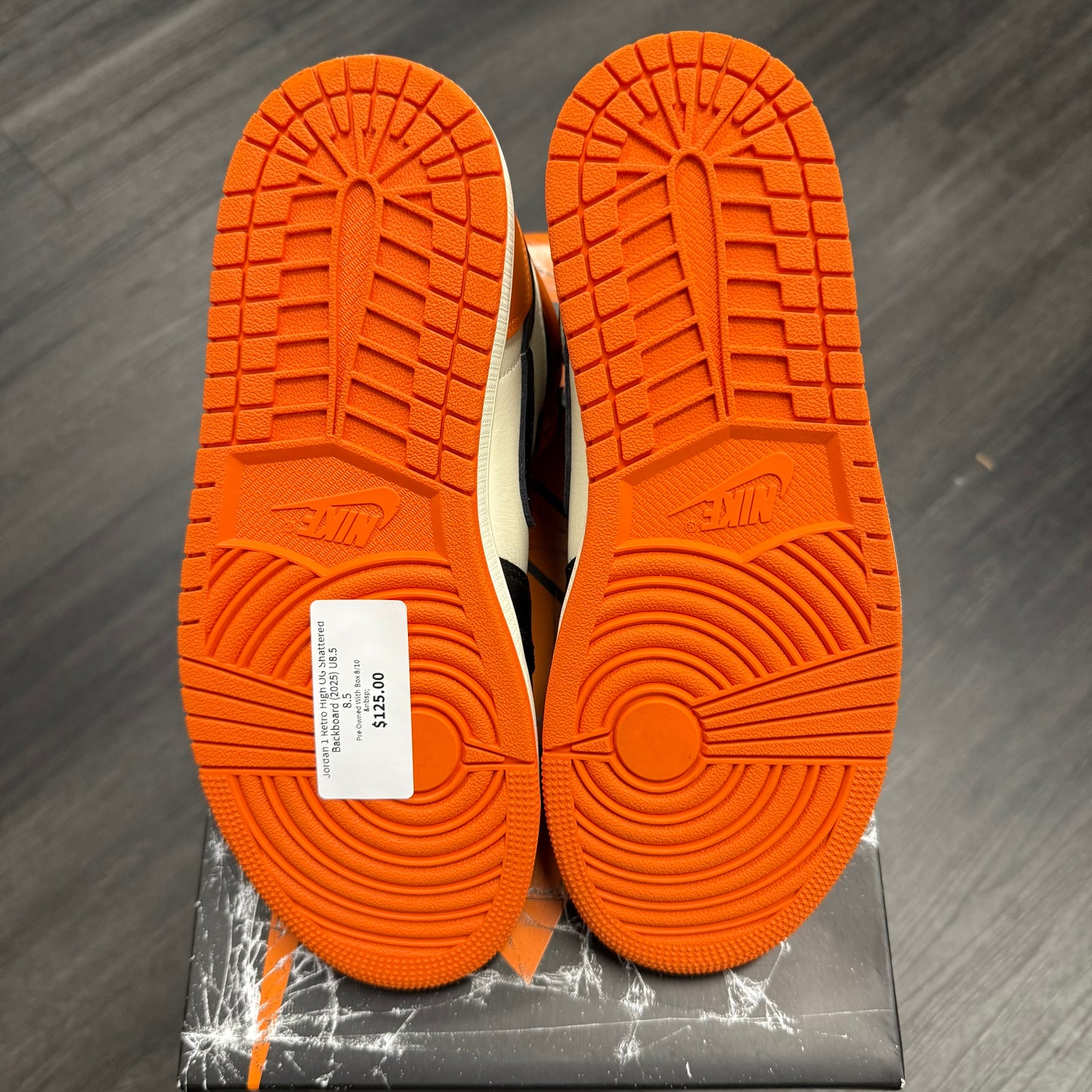 Jordan 1 Retro High OG Shattered Backboard (2025) U8.5