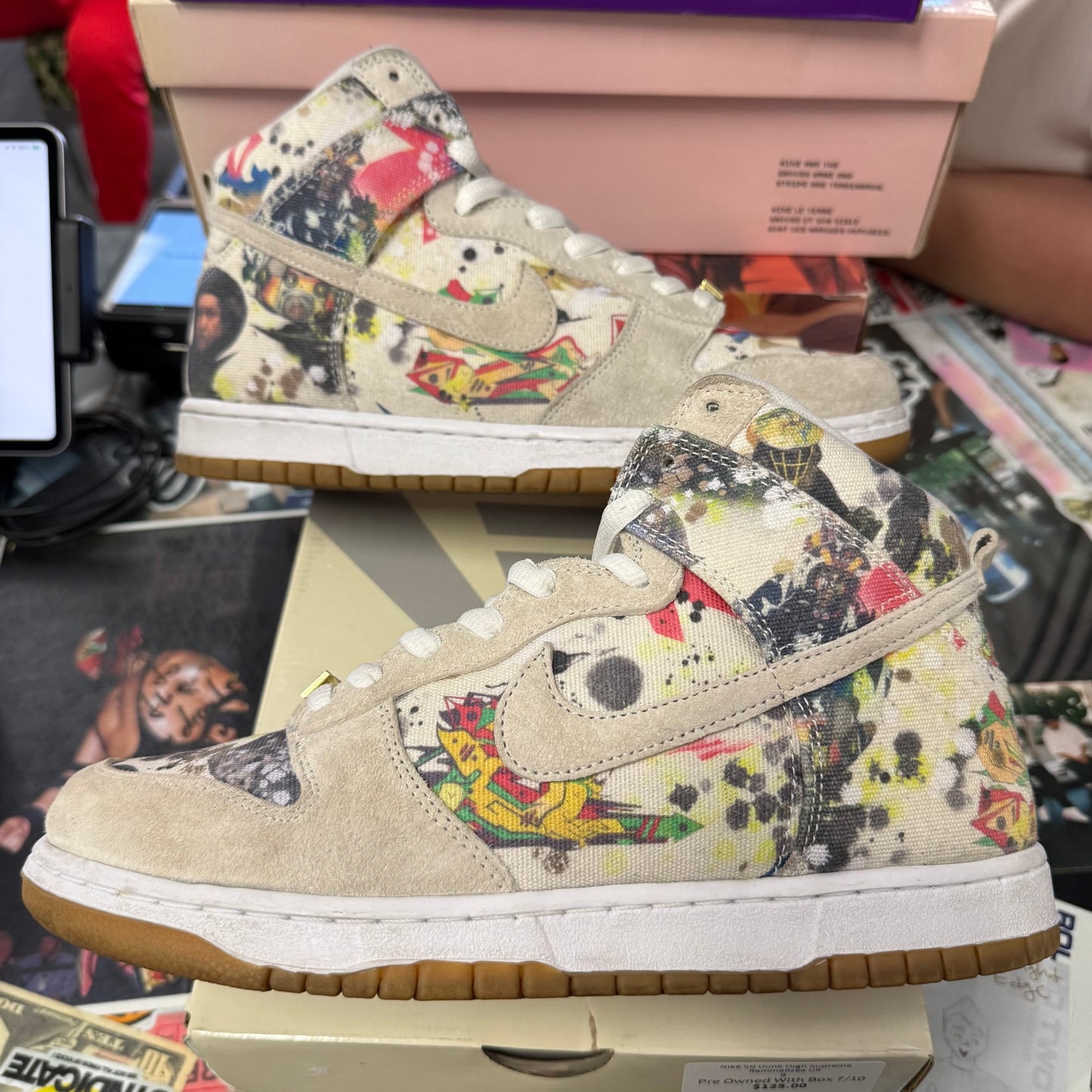 Nike SB Dunk High Supreme Rammellzee U9