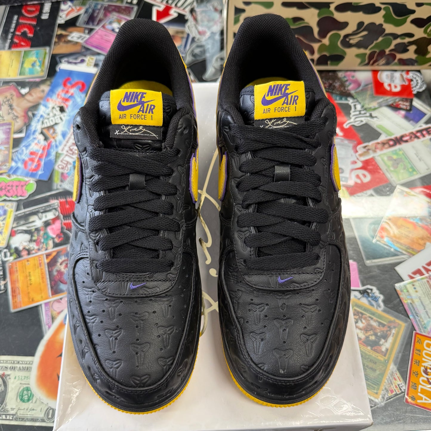 Nike Air Force 1 Low Kobe Bryant Lakers Away Numbered U10