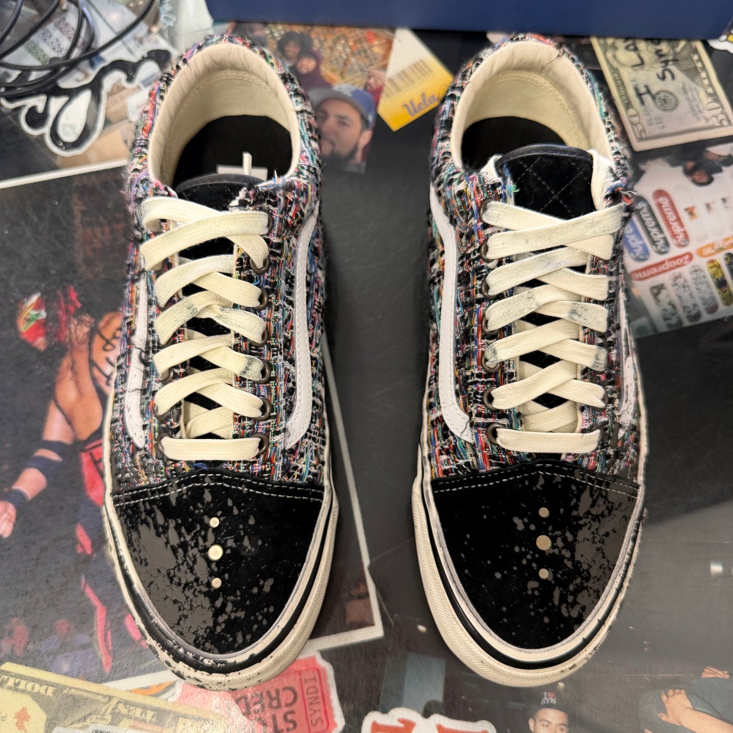 Vans LX Old Skool Charms Gray U8.5
